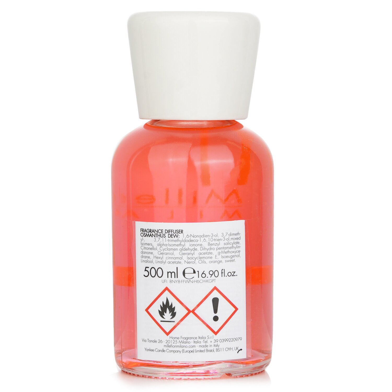 Millefiori Natural Fragrance Diffuser - Osmanthus Dew 500ml/16.9oz