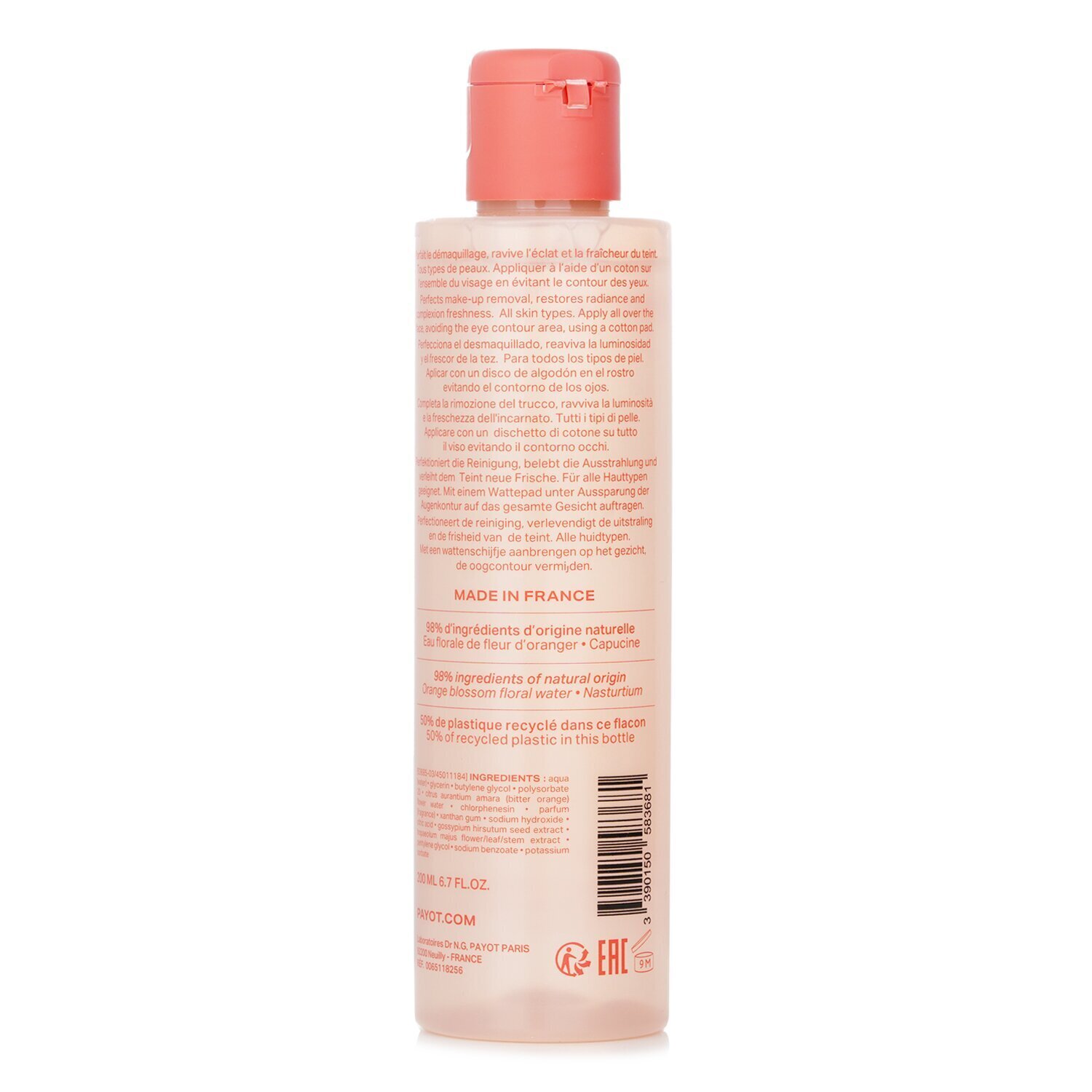 Payot Nue Lotion Tonique Eclat Toning Lotion 200ml/6.7oz