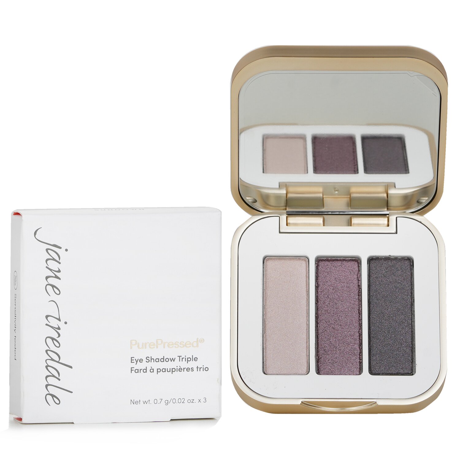 Jane Iredale PurePressed Eye Shadow Triple 3x 0.7g/0.02oz