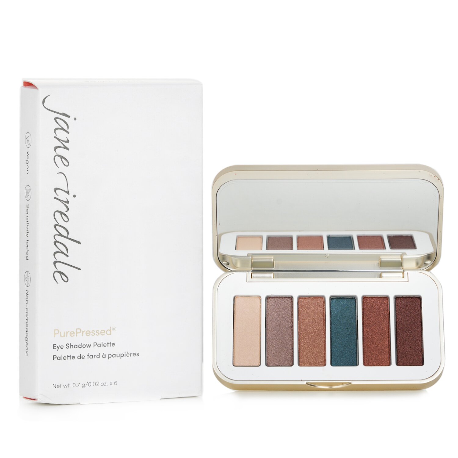 Jane Iredale PurePressed Eye Shadow Palette 6x0.7g/0.02oz