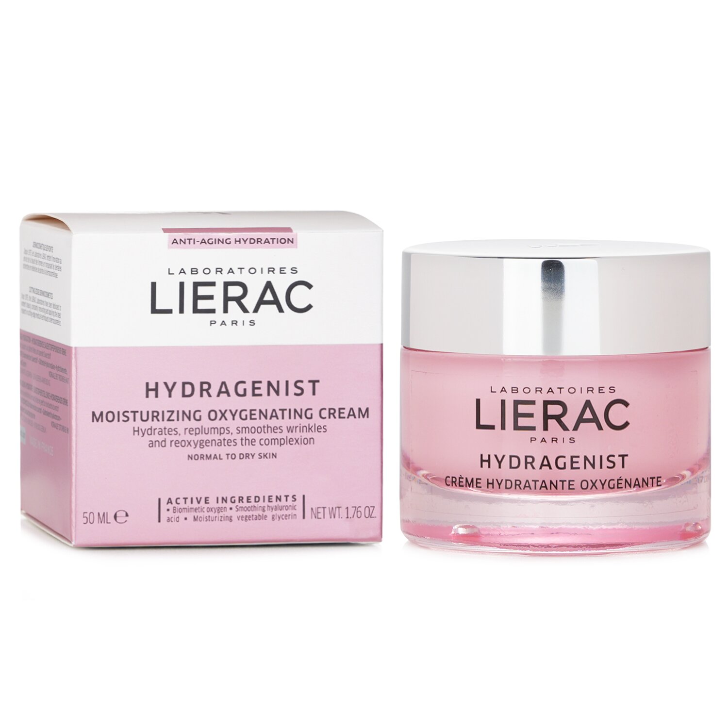 Lierac Hydragenist Moisturizing Oxygenating Cream 50ml/1.76oz