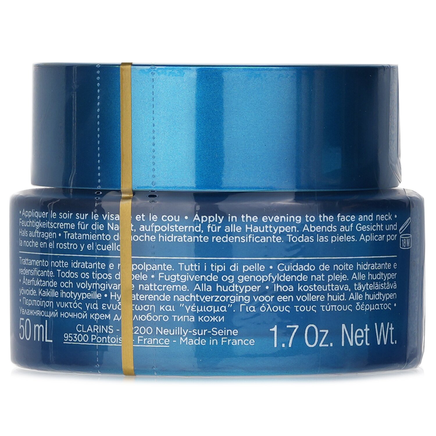 Clarins Hydra-Essentiel [HA²] Plumps, Moisturizes And Quenches Night Cream (For All Skin) 50ml/1.7oz