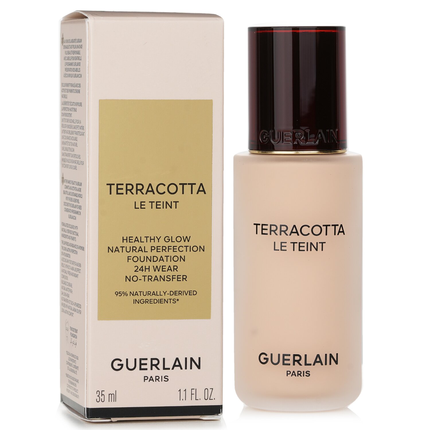 Guerlain Terracotta Le Teint Healthy Glow Natural Perfection Foundation 24H Wear N Transfer 35ml/1.1oz