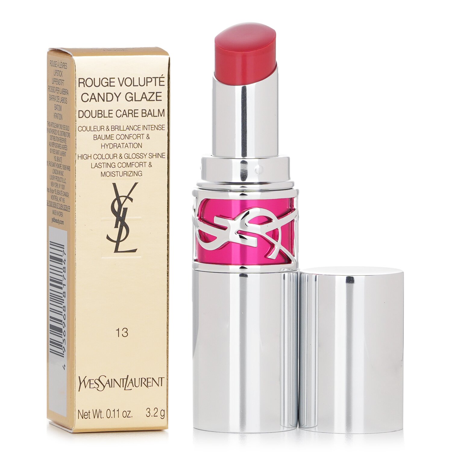 Yves Saint Laurent Rouge Volupte Candy Glaze Double Care Balm 3.2g/0.11oz