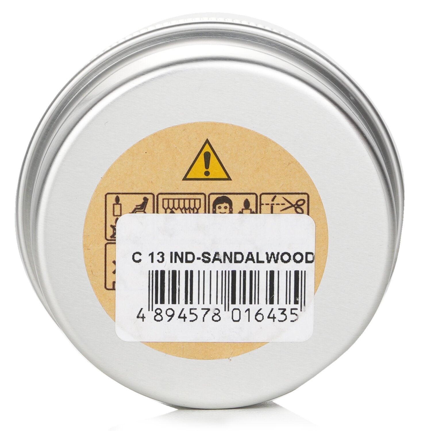 Carroll & Chan 100% Beeswax Mini Tin Candle 1pcs