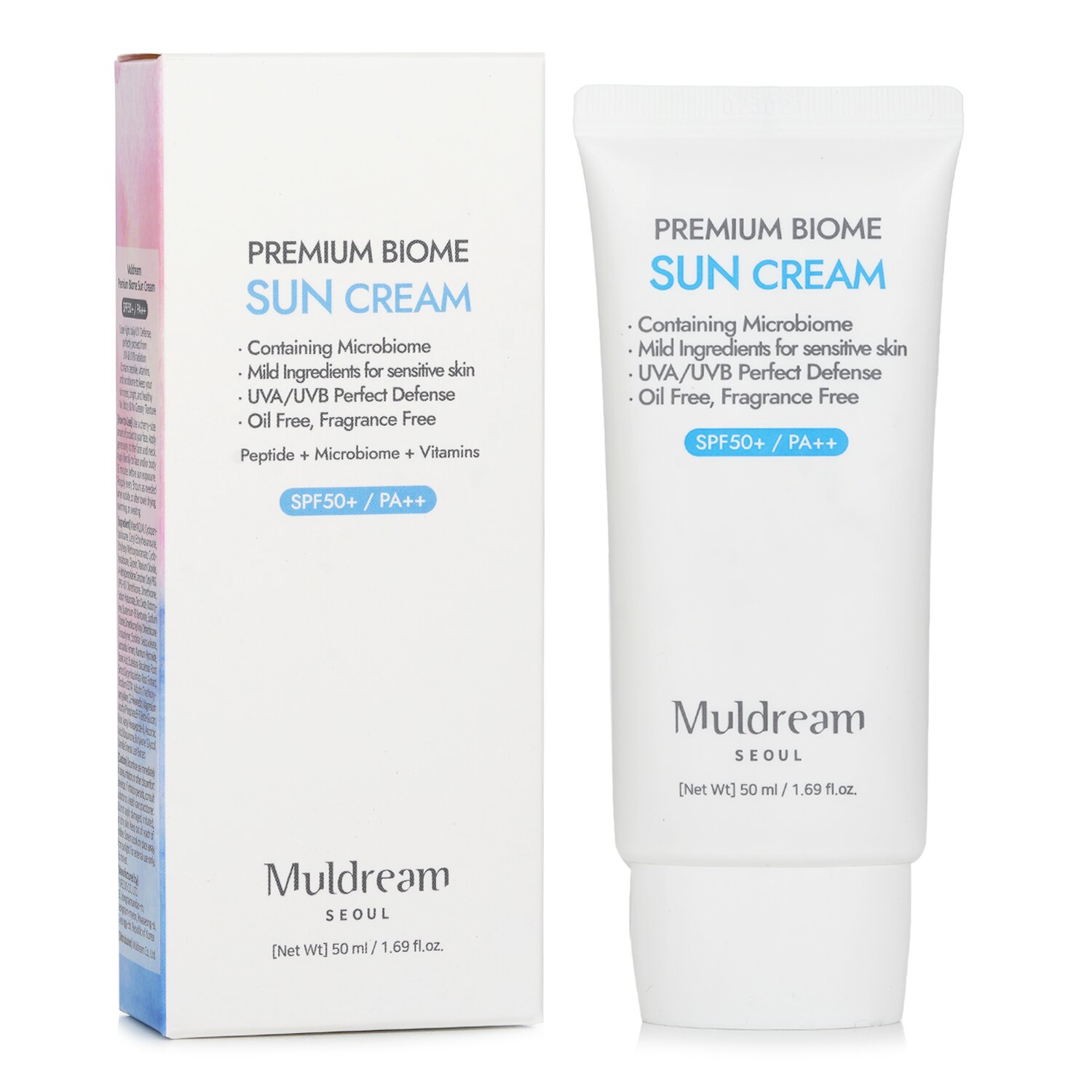 Muldream Premium Biome Sun 防曬霜 SPF50+/ PA++ 50ml/1.69oz
