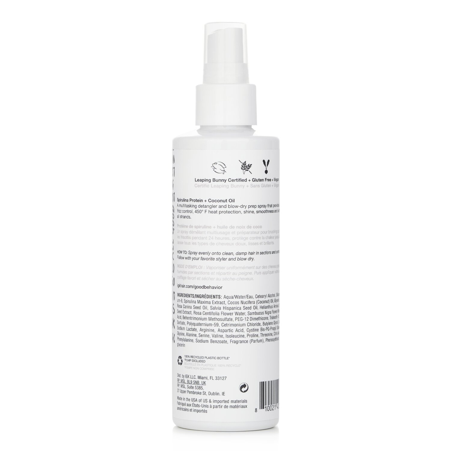 IGK Good Behavior 4合1造型前噴霧 207ml/7oz
