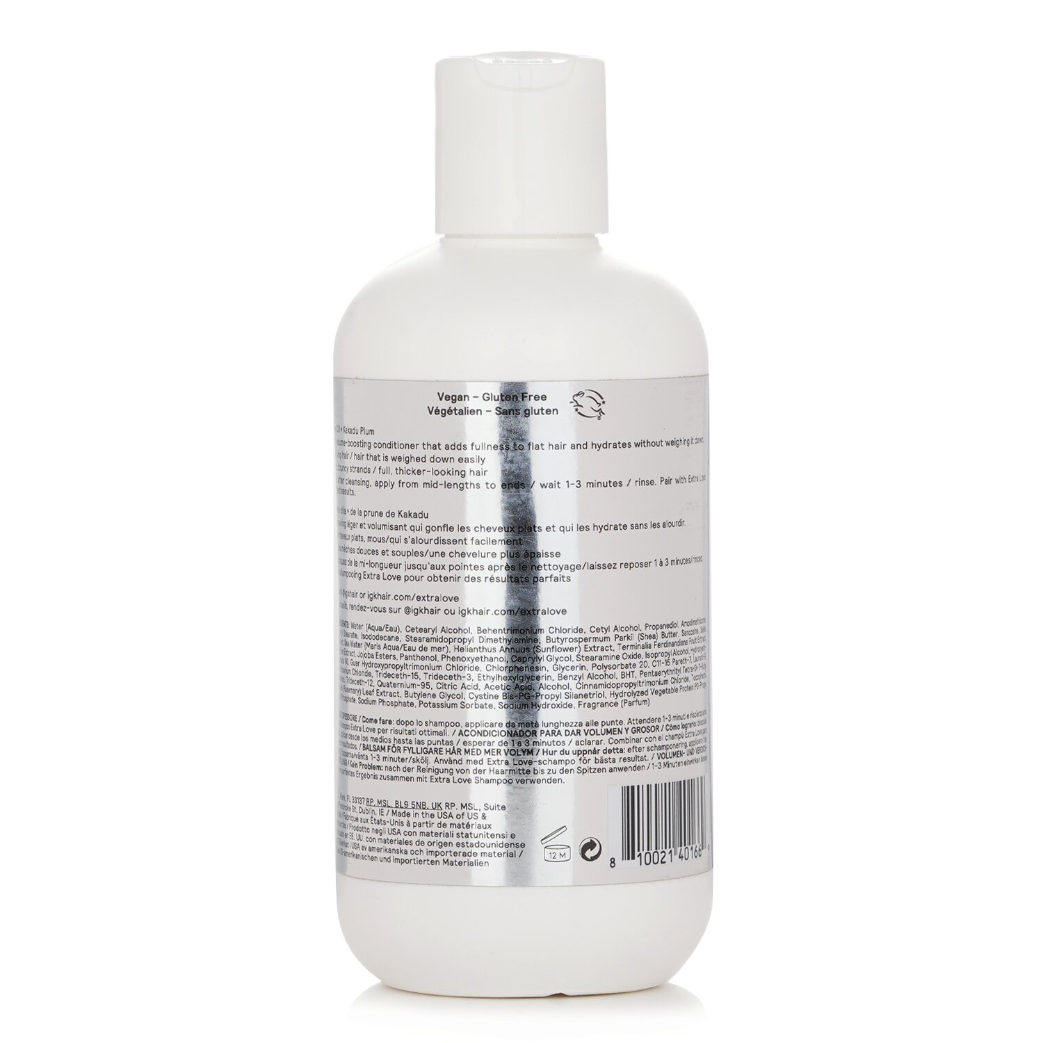 IGK Extra Love Volume & Thickening Conditioner 236ml/8oz