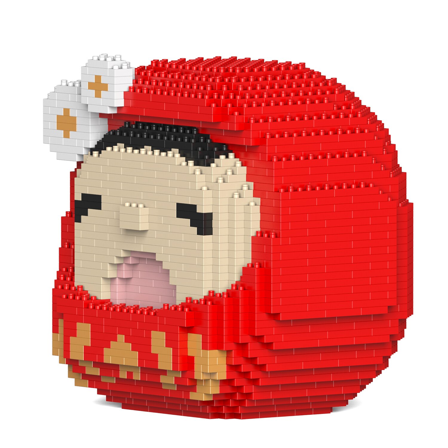 Jekca Minna No Tabo Daruma 01S Building Bricks Set 20x16x20cm