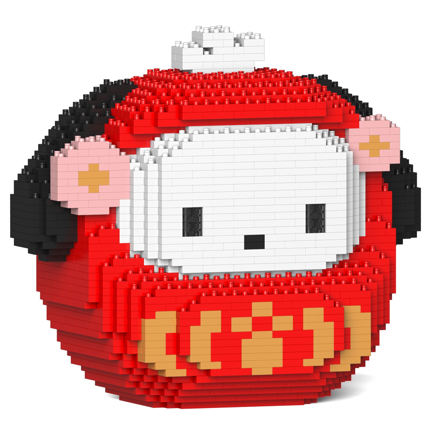 Jekca Pochacco Daruma 01S Building Bricks Set 24x16x21cm