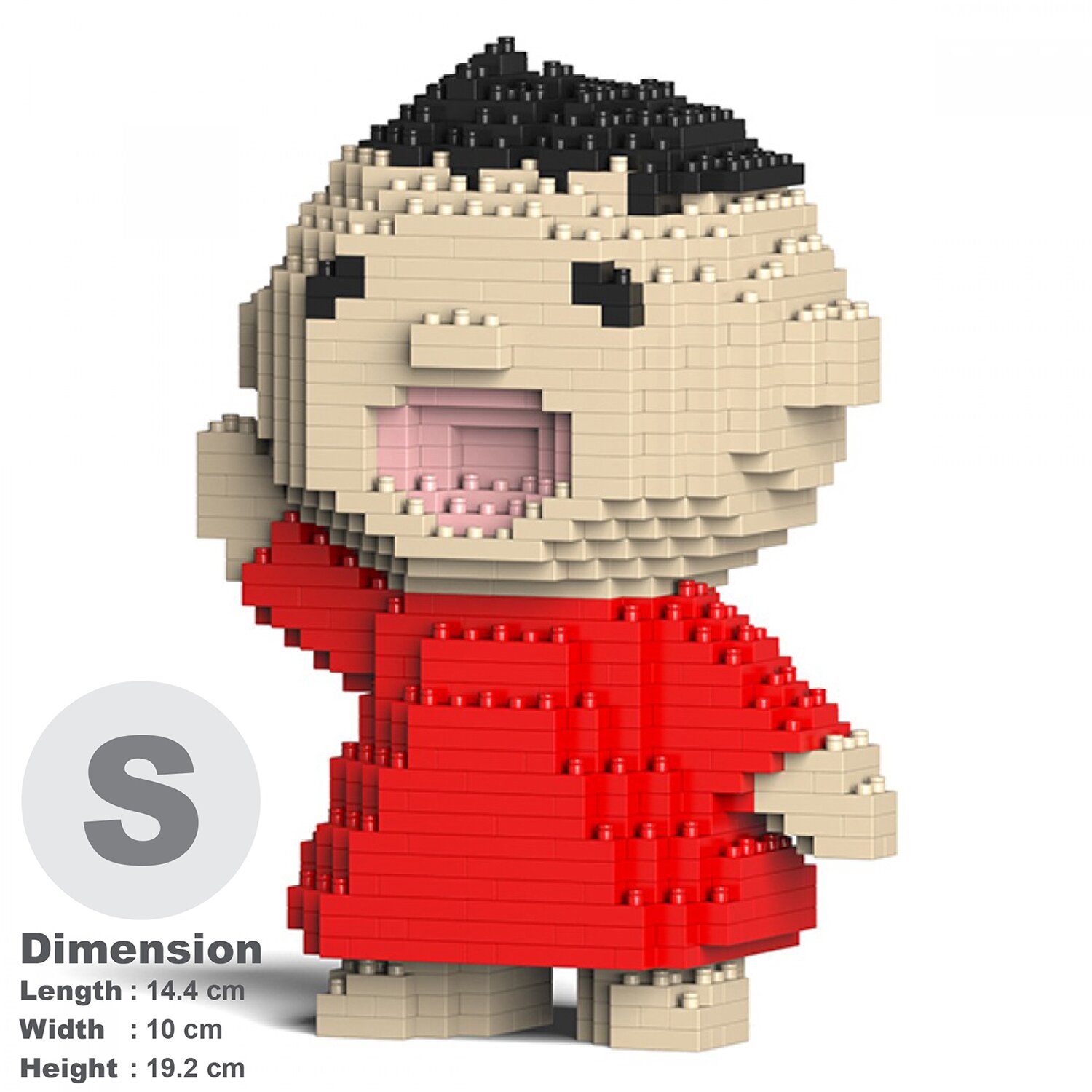 Jekca Minna No Tābō 01S Building Bricks Set 14x10x20cm