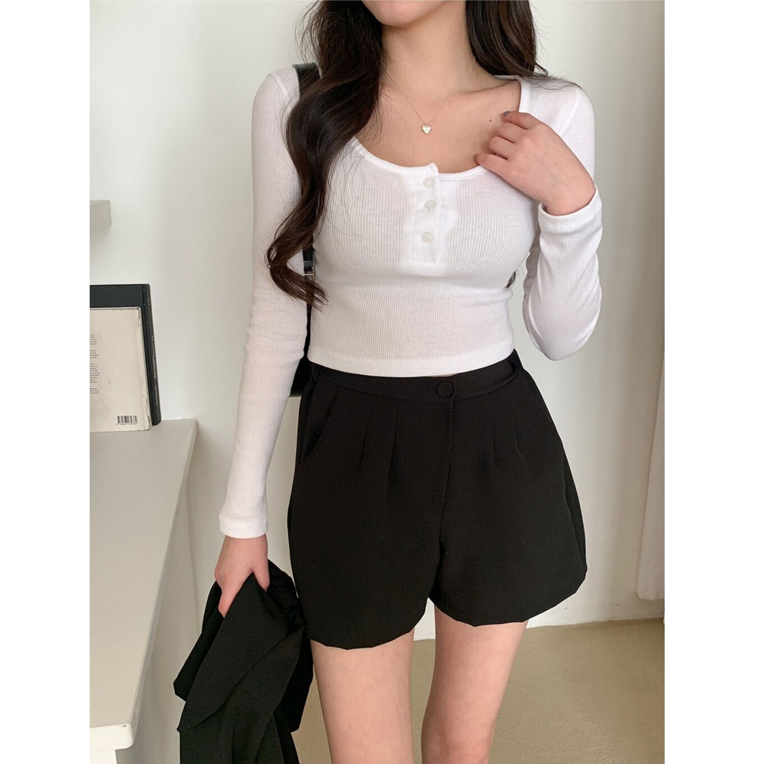 Trendywhere High Waist Shorts Free (XS-S)