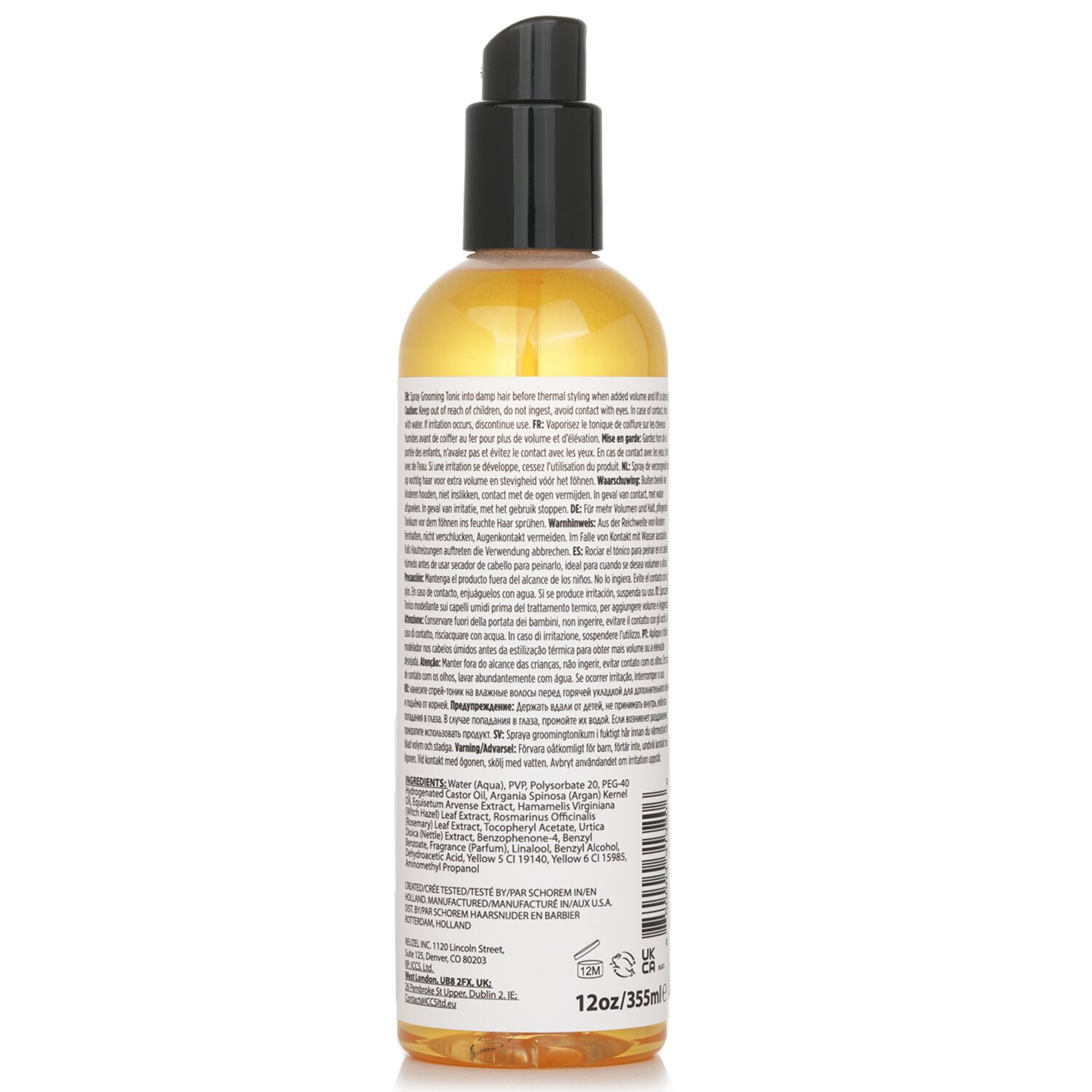 Reuzel Grooming Tonic Spray 355ml/12oz