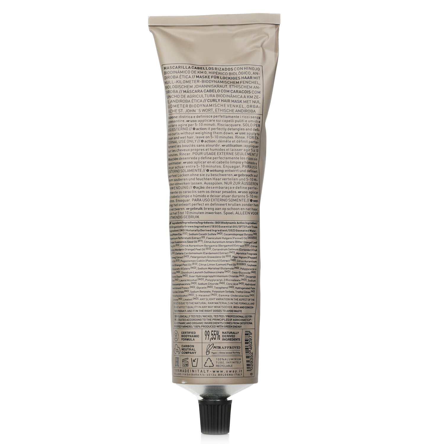 Oway Mascarilla para cabello rizado 150ml/5oz