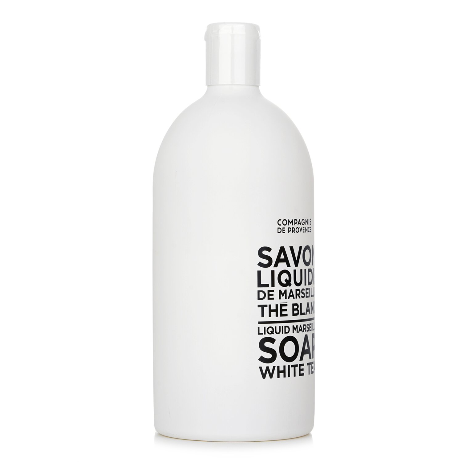 꽁빠니 드 프로방스 Compagnie de Provence 액체 마르세유 비누 화이트 티 리필 1000ml/33.8oz