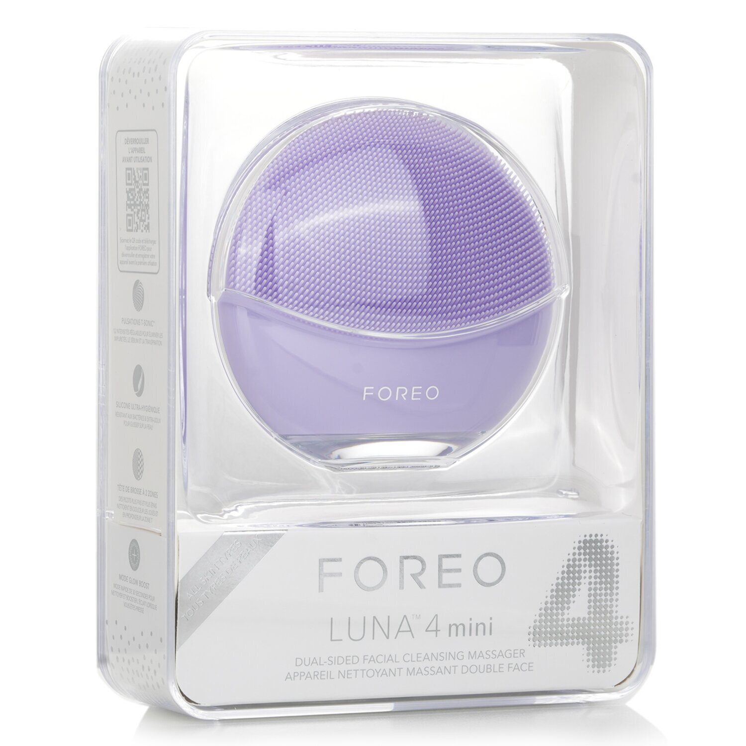 FOREO Luna 4 迷你雙面按摩潔面儀 1pcs