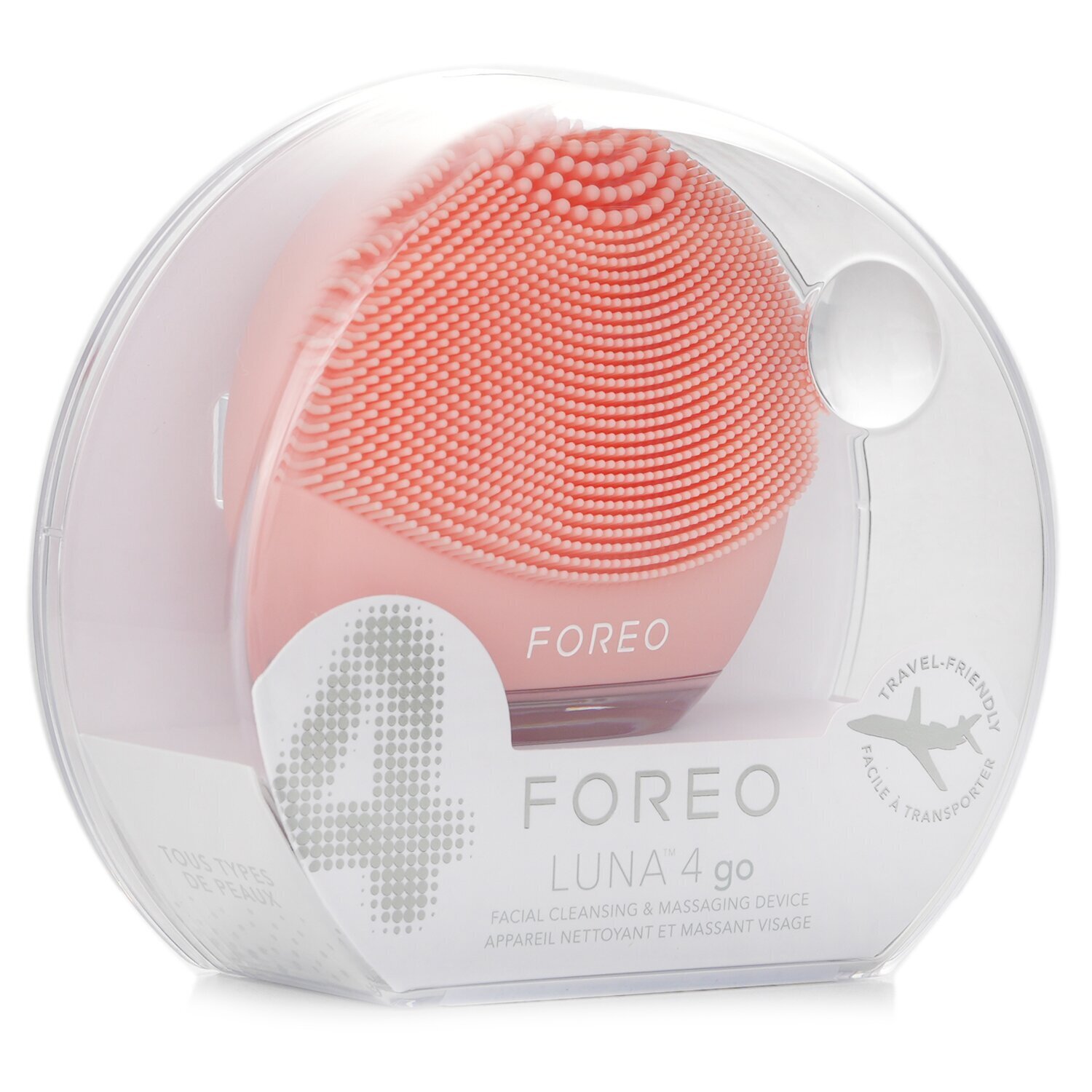 FOREO Luna 4 Go Facial Cleansing & Massaging Device 1pcs
