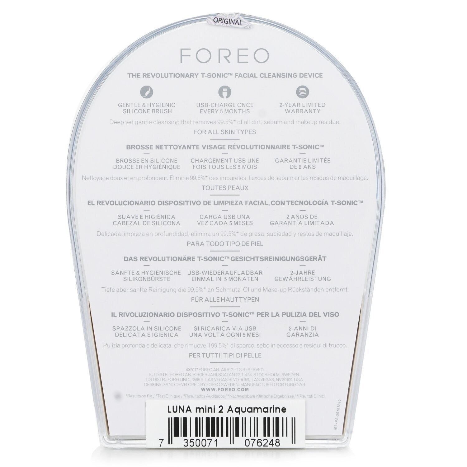 FOREO Luna Mini 2 Smart Mask Treatment Device 1pcs