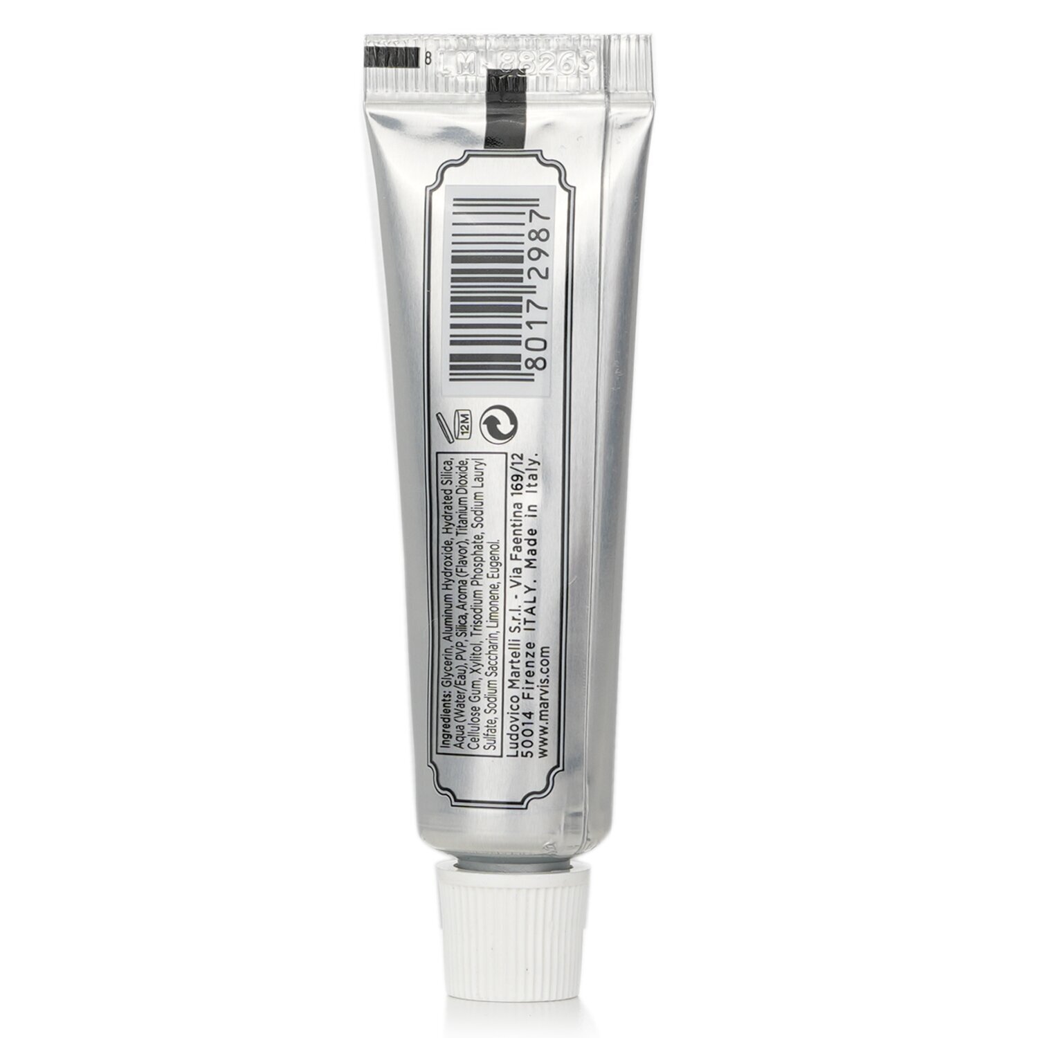 Marvis Smokers Whitening Mint Toothpaste משחת שיניים (גודל נסיעות) 10ml/0.5oz