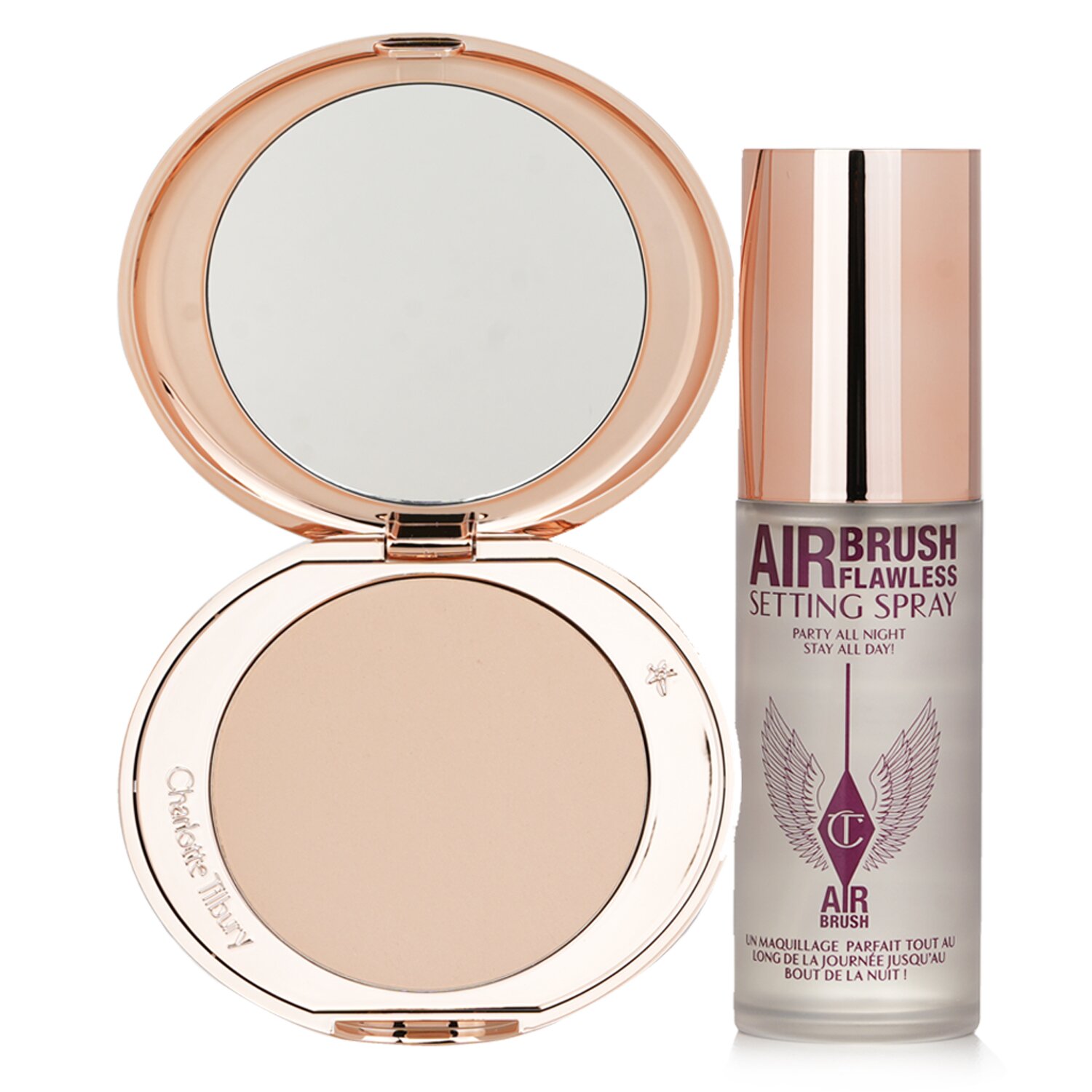 Charlotte Tilbury Airbrush Flawless Complexion Perfecting Set 2pcs