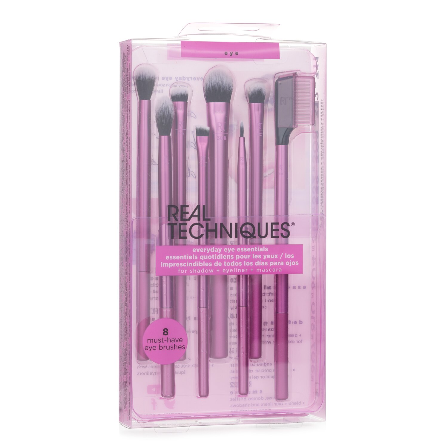 Real Techniques Everyday Eye Essentials Brush Set set
