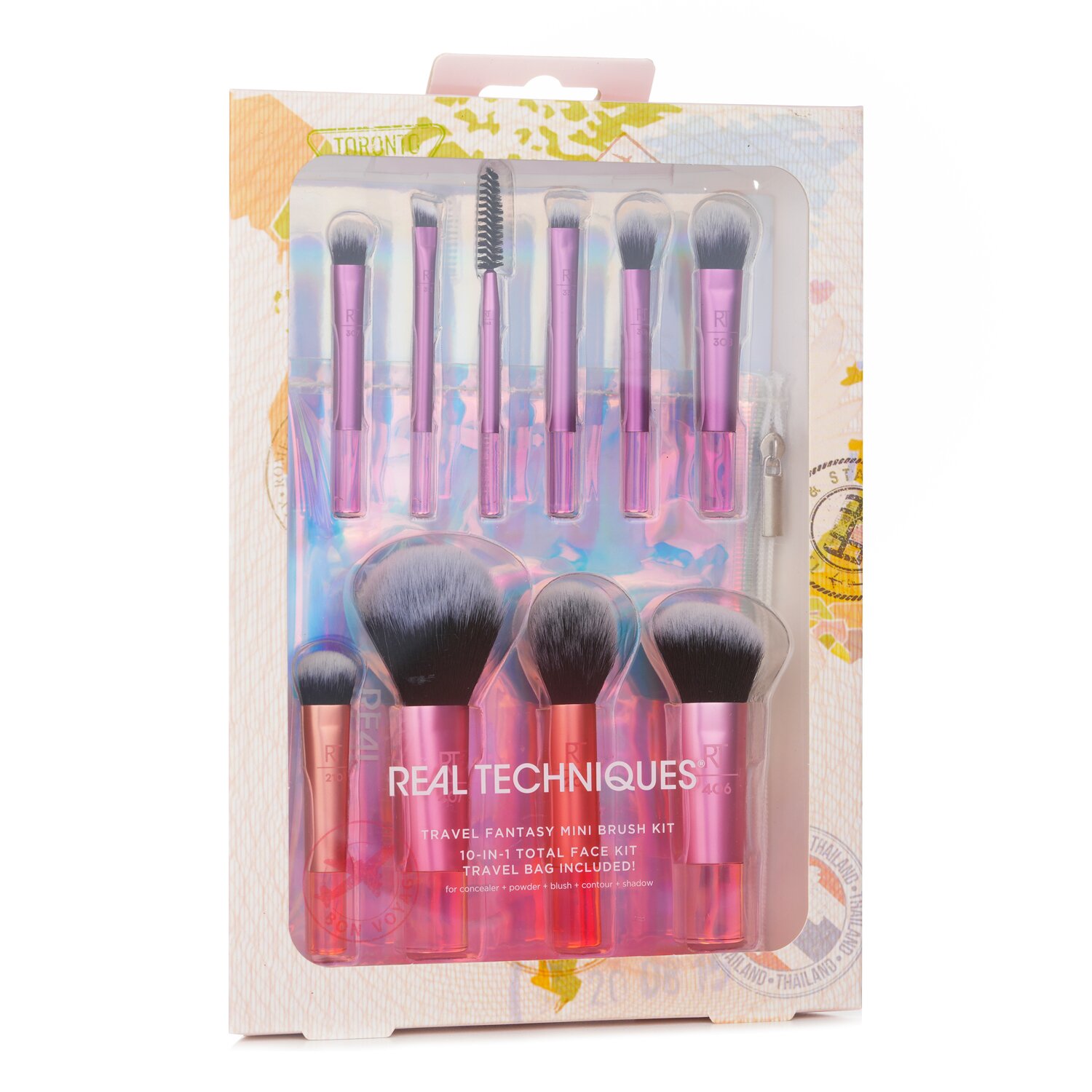 Real Techniques Travel Fantasy Mini Brush Set set