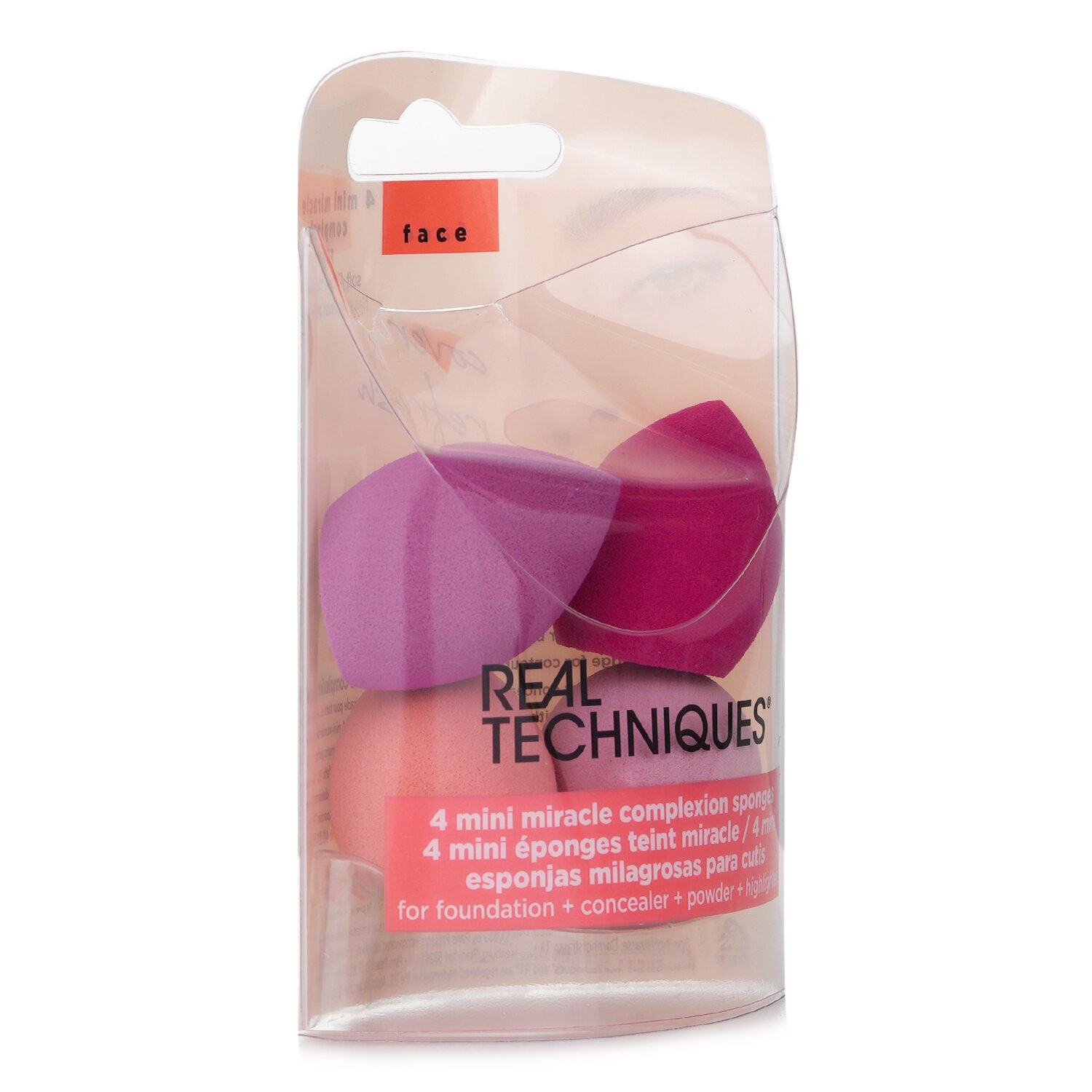 Real Techniques 4 Miracle Mini Complexion Sponges set