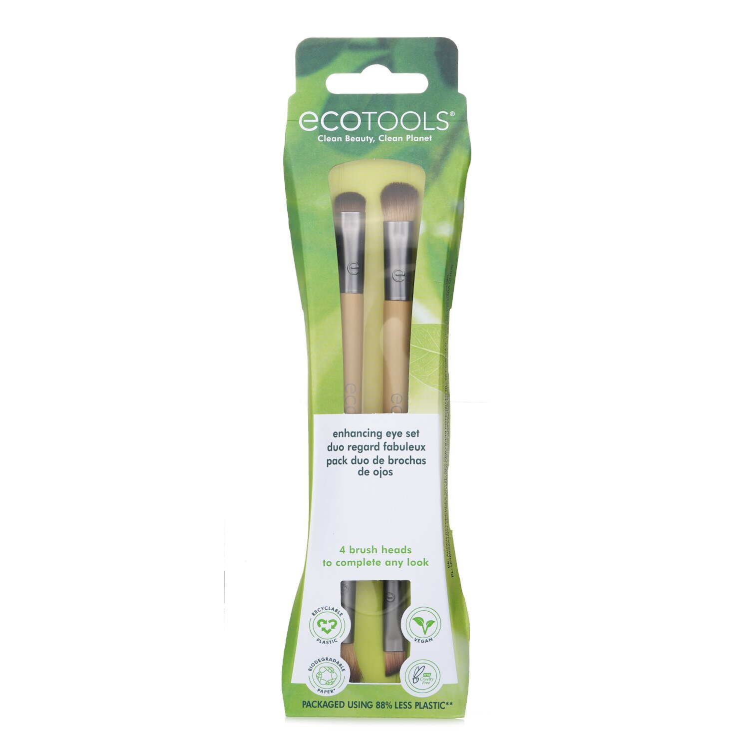 EcoTools Eye Enhancing Duo Brush Set set