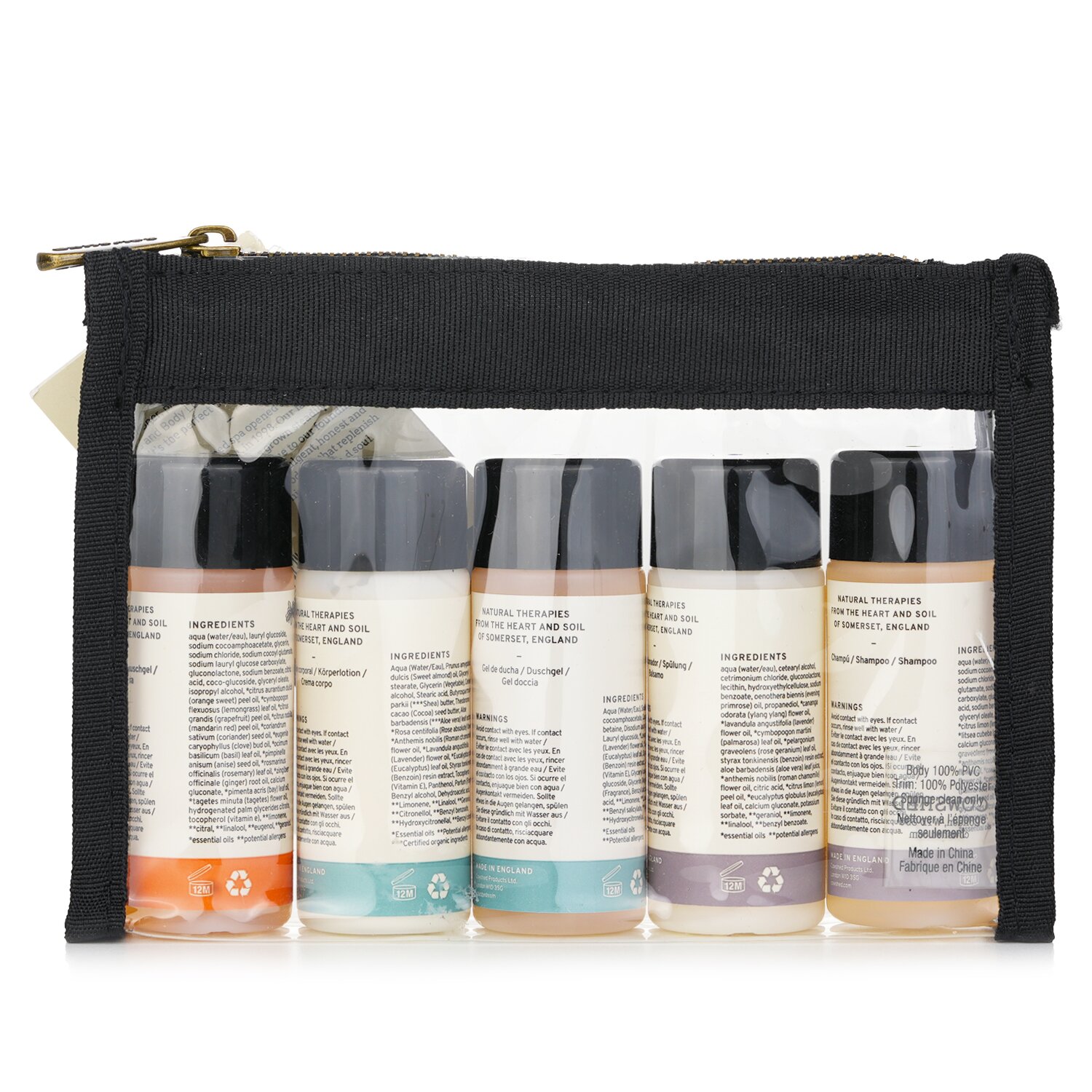 Cowshed Travel Set (Shampoo + Conditioner + Bath & Shower Gel + body Lotion) 5x30ml