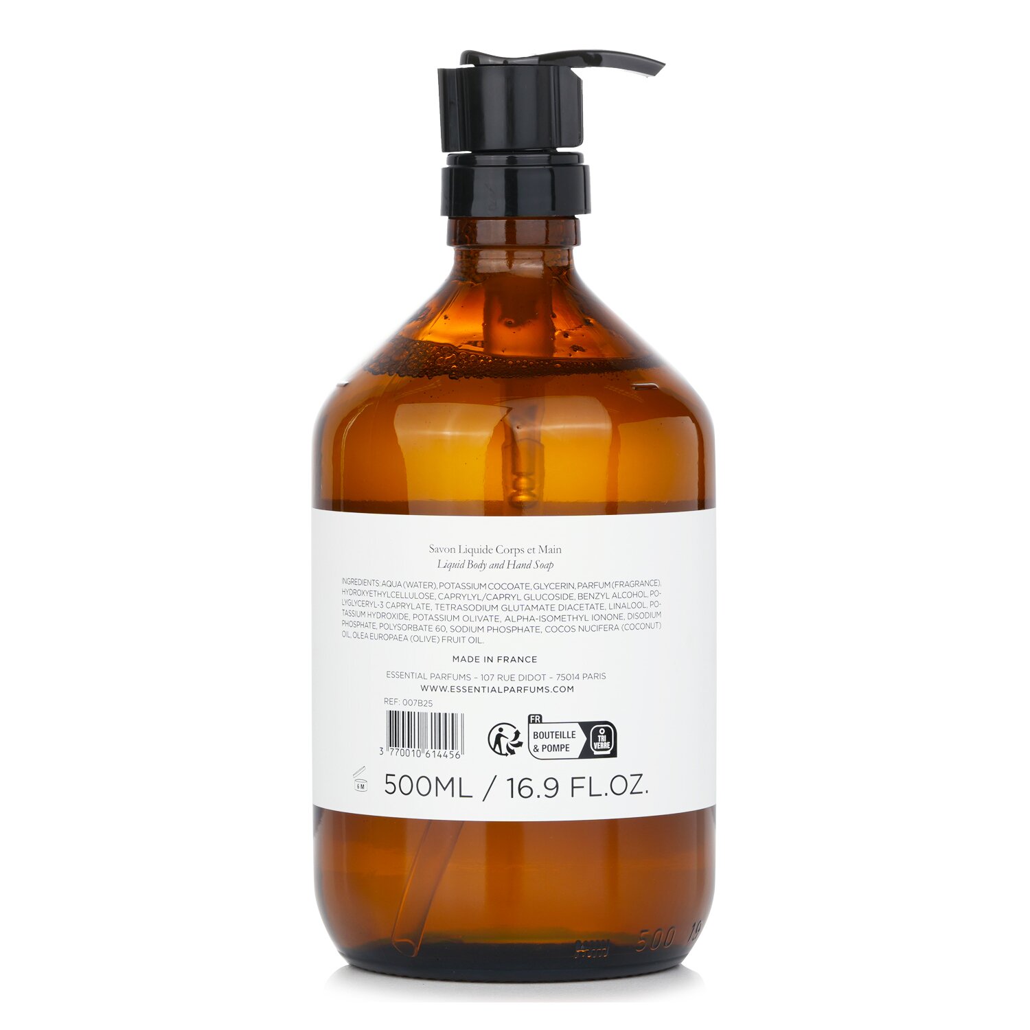 Essential Parfums Bois Imperial by Quentin Bisch Liquid Body & Hand Soap 500ml/16.9oz