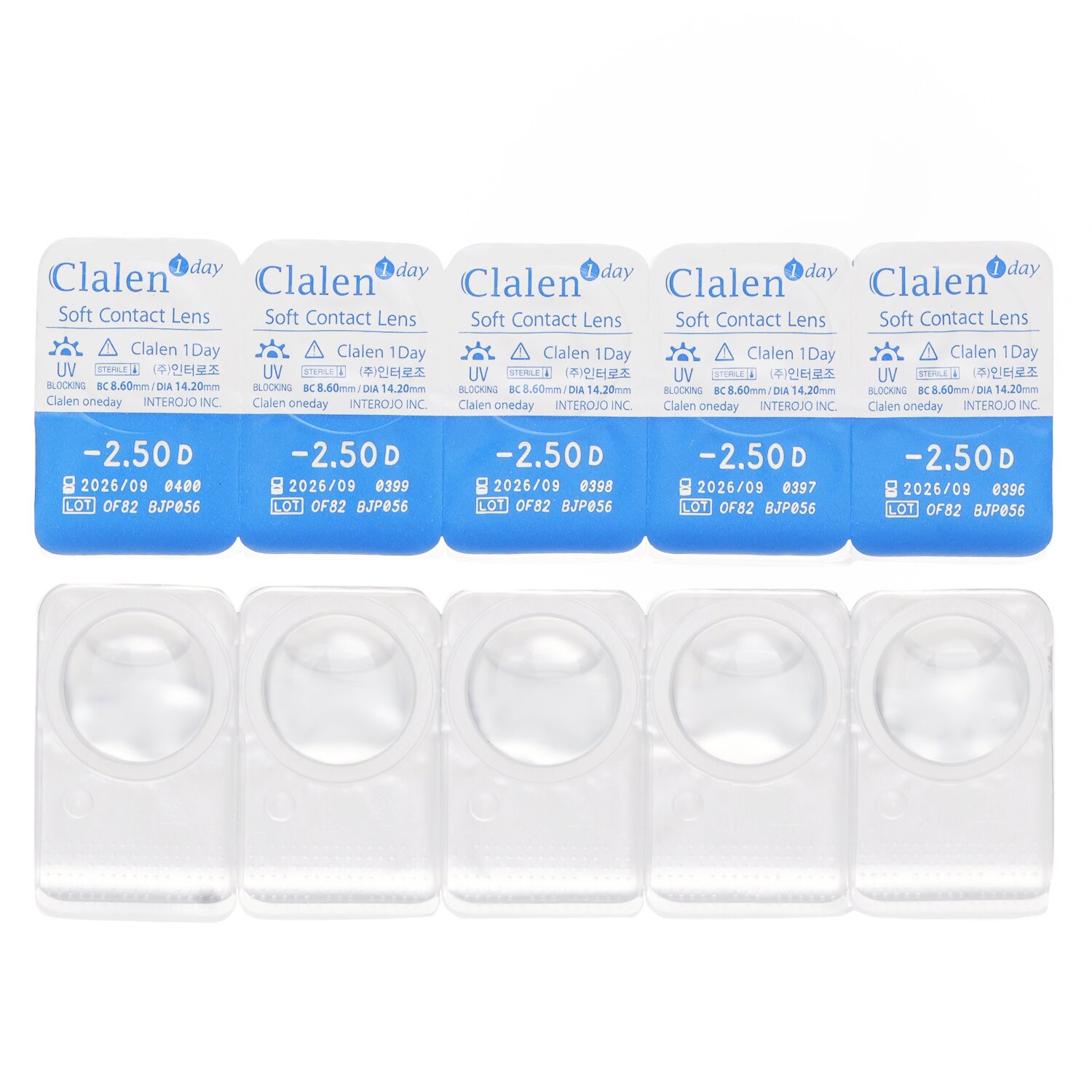 Clalen Soft 日拋隱形眼鏡 5cps x 1 strip