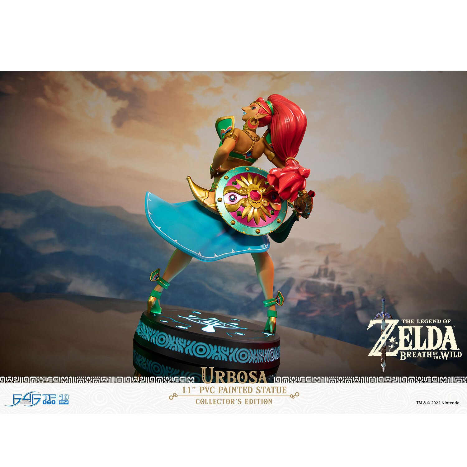 FIRST 4 FIGURES The Legend of Zelda: Breath of the Wild: Urbosa (Collector's edition) 29x18x20cm
