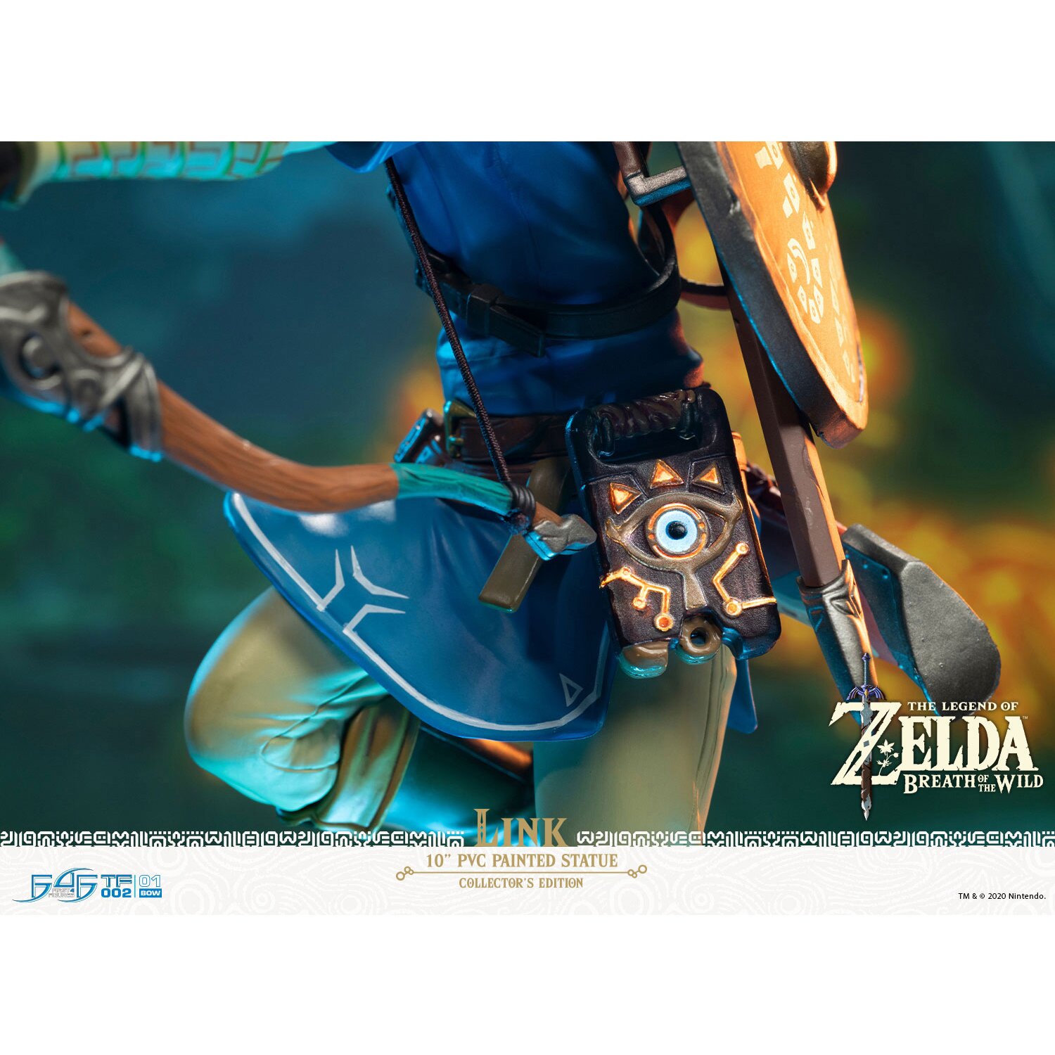 FIRST 4 FIGURES The Legend of Zelda: Breath of the Wild: Link (Collector's edition) 25x14x23cm