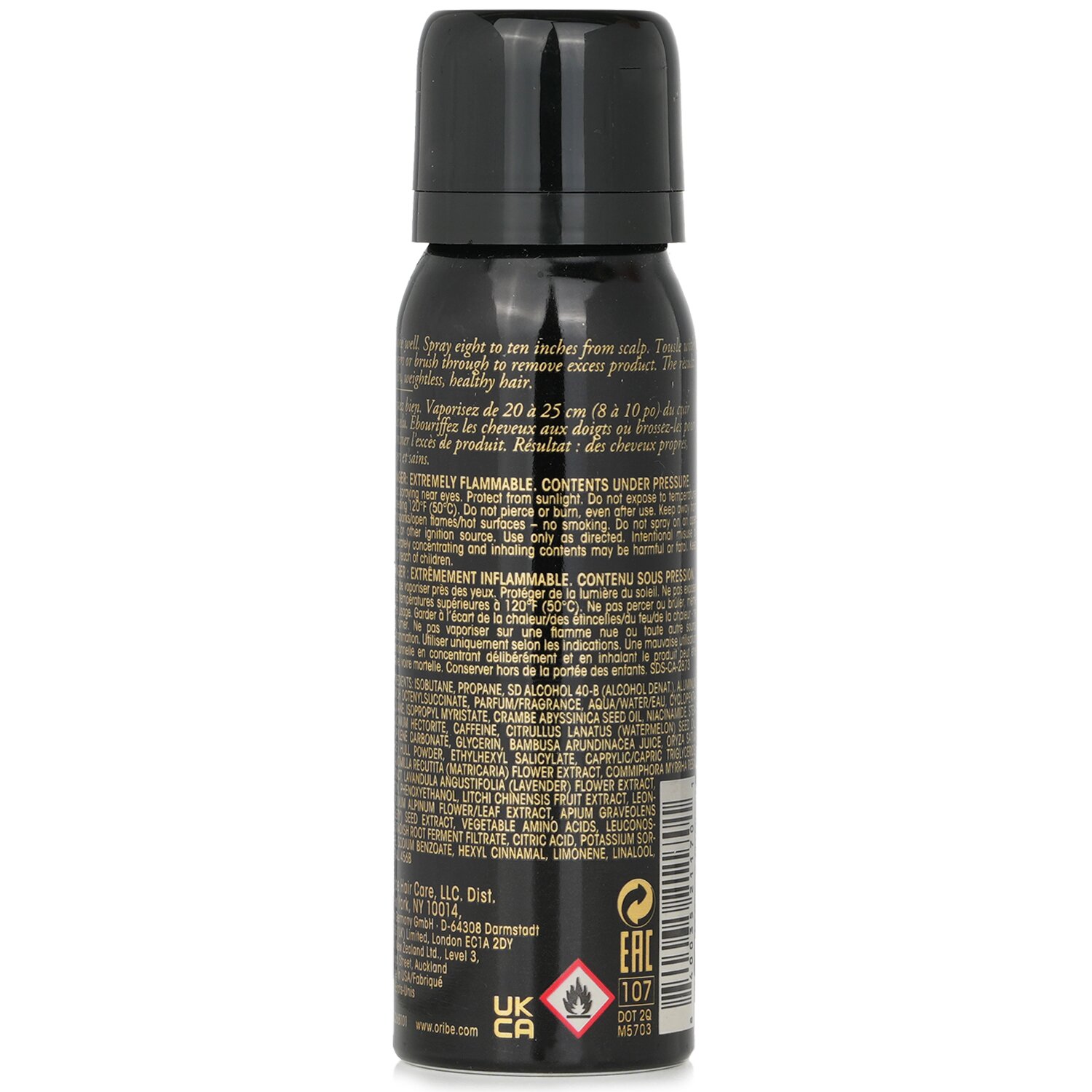 Oribe Gold Lust Dry Shampoo (Travel Size) 75ml/15oz