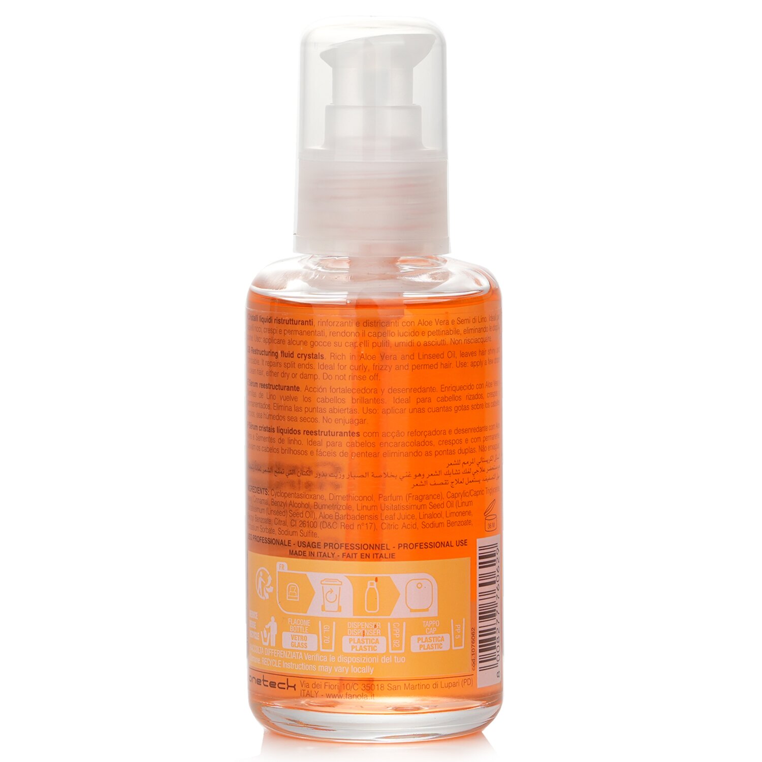 Fanola Restructuring Fluid Crystals 100ml/3.38oz