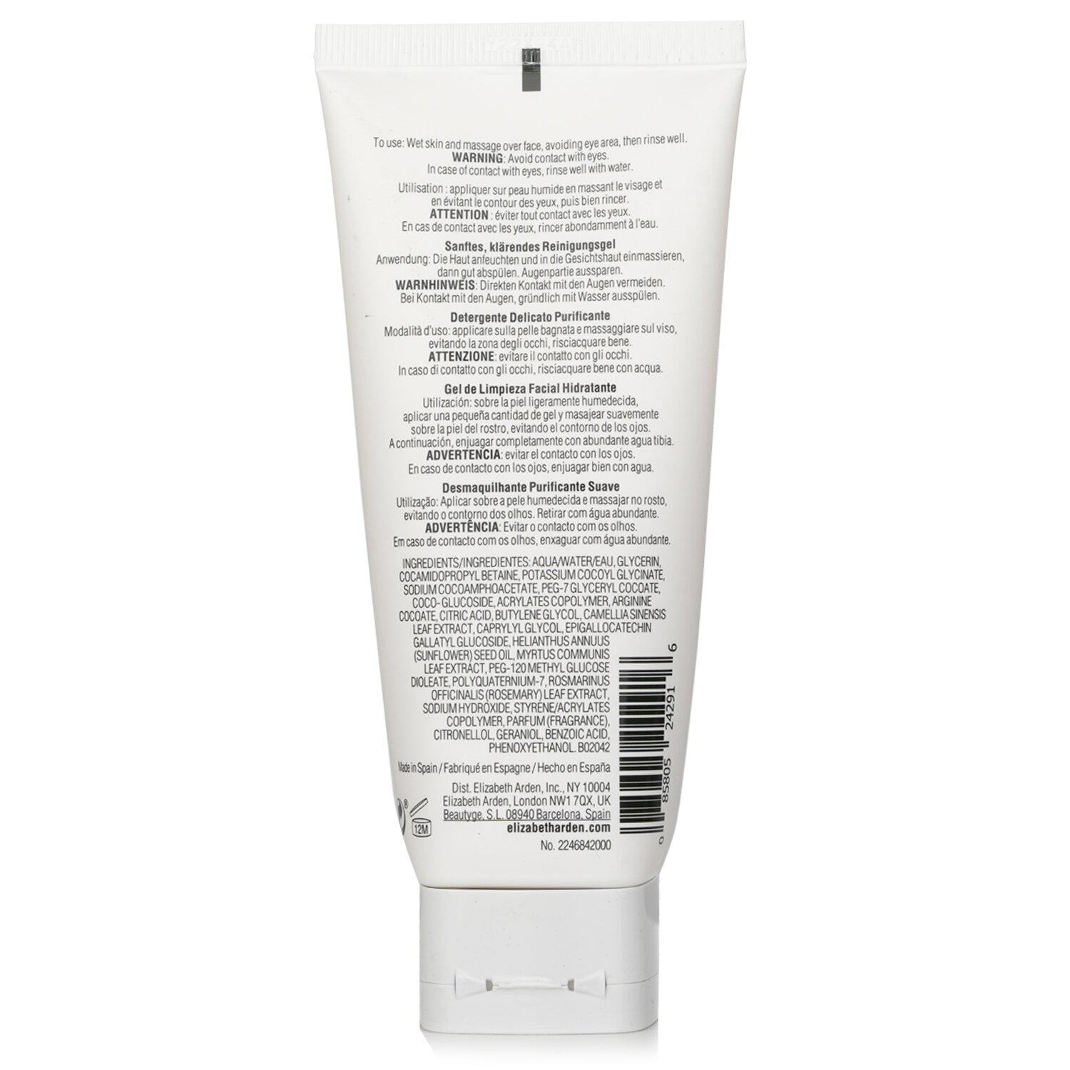 Elizabeth Arden White Tea Skin Solutions Gentle Purifying Cleanser 125ml/4.2oz