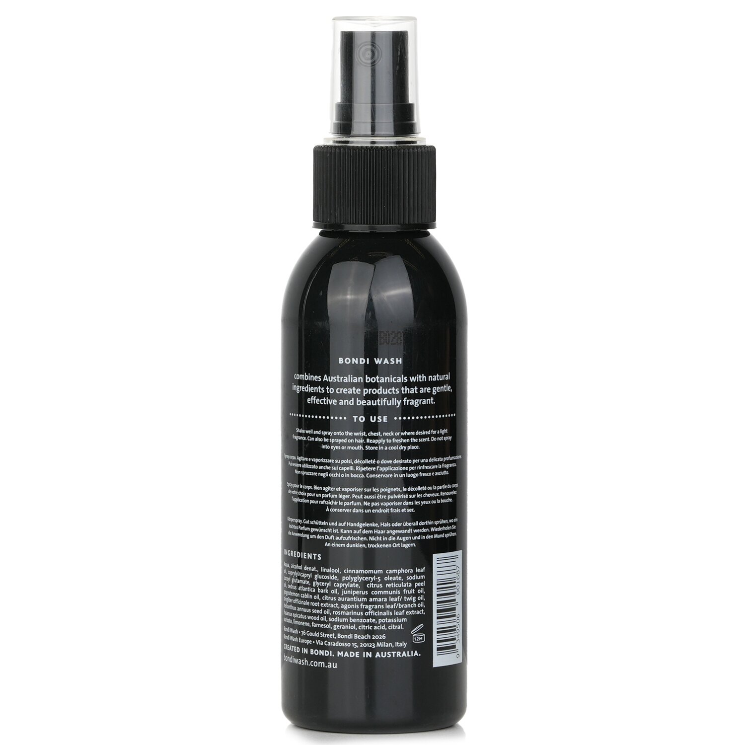 BONDI WASH Fragonia & Sandalwood Body Spray 125ml/4.2oz