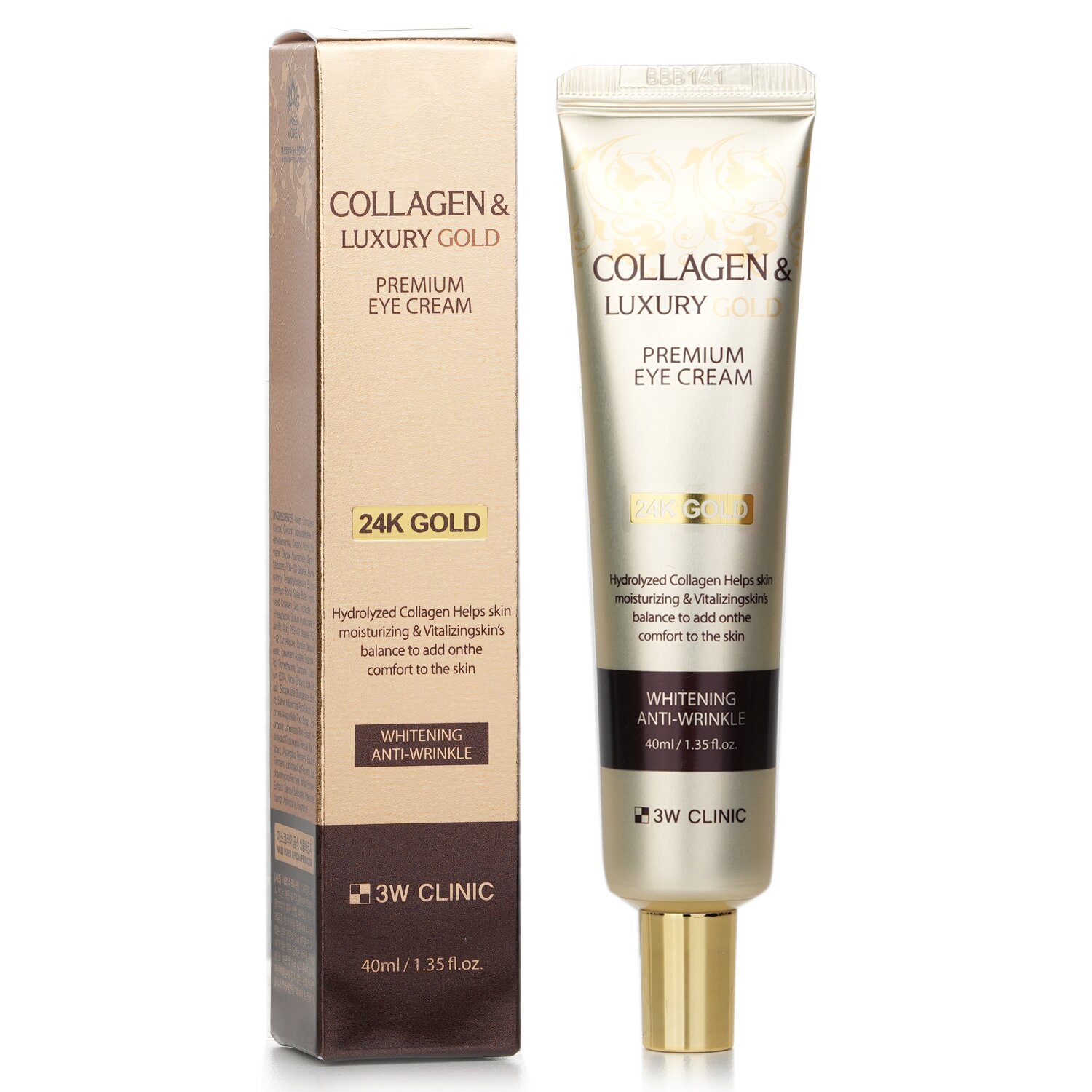 3W Clinic Collagen & Luxury Gold Premium Eye Cream 40ml/1.35oz