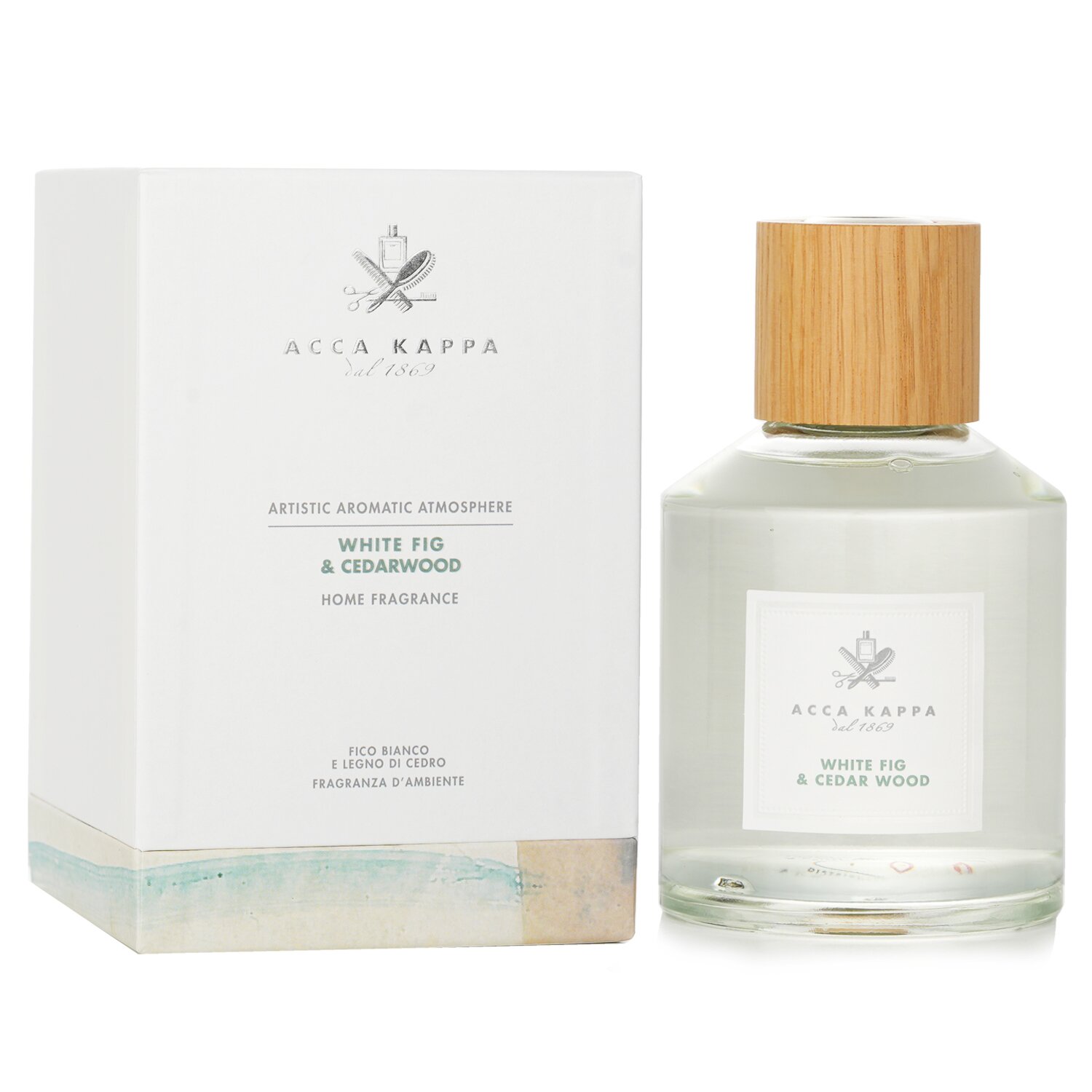 Acca Kappa White Fig & Cederwood Home Diffuser 250ml/8.25oz