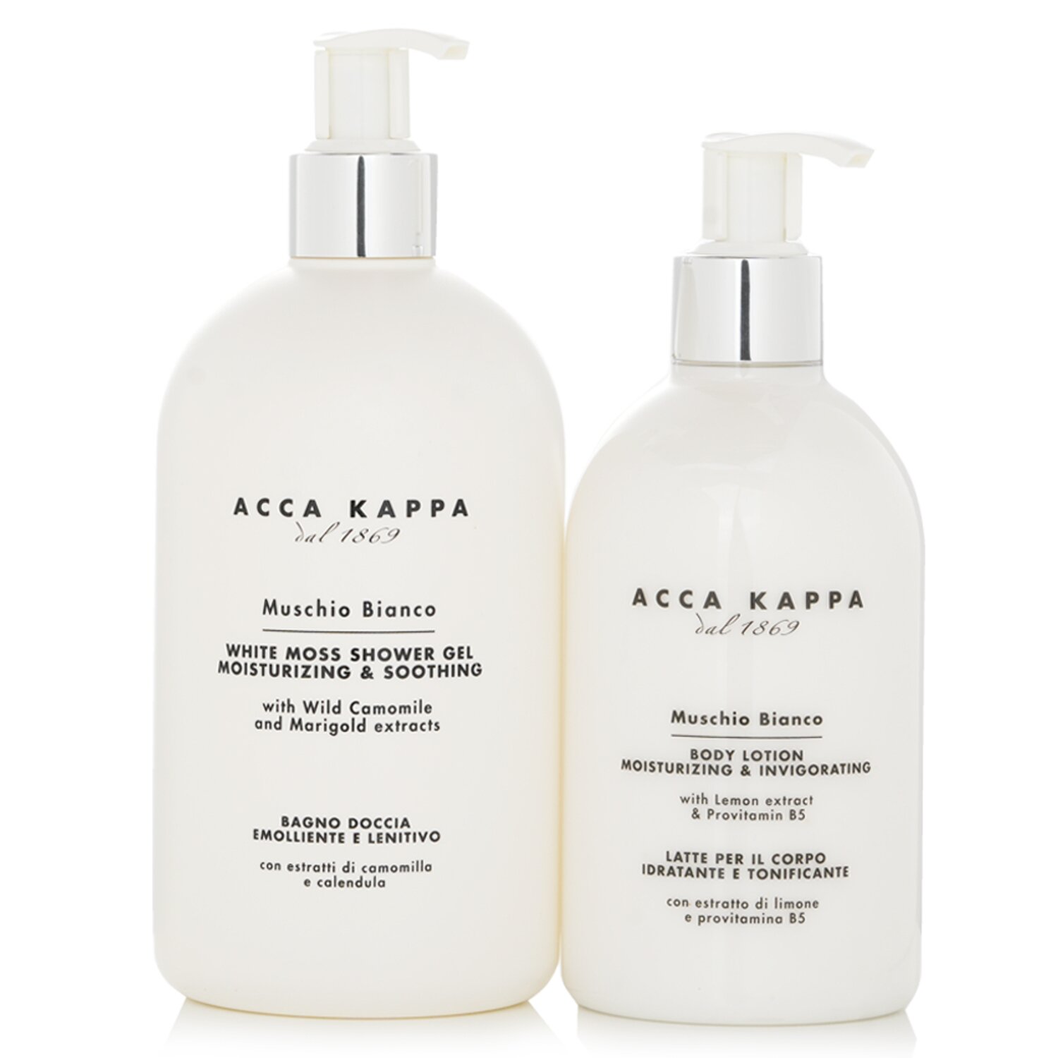 Acca Kappa White Moss Body Care Gift Set 2pcs
