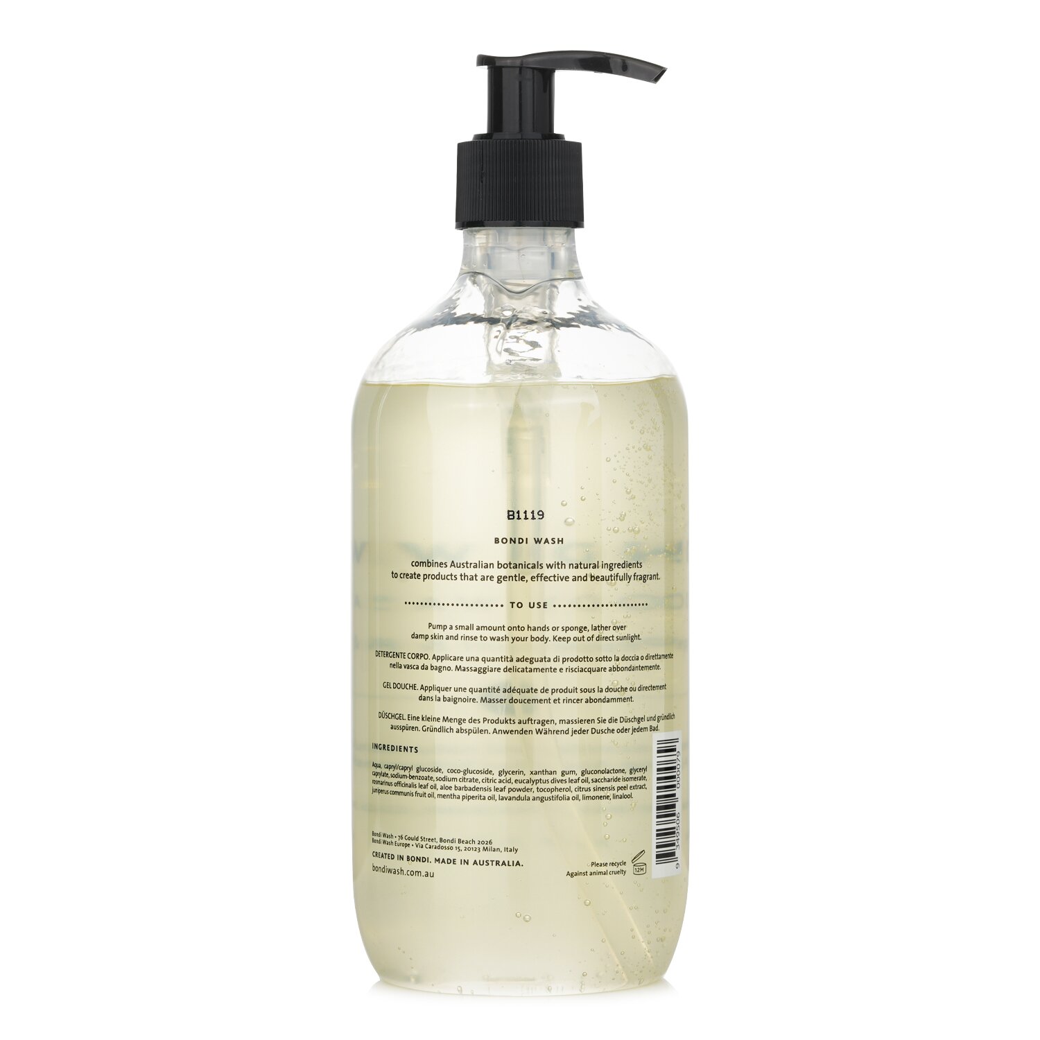 BONDI WASH Body Wash 500ml/16.9oz