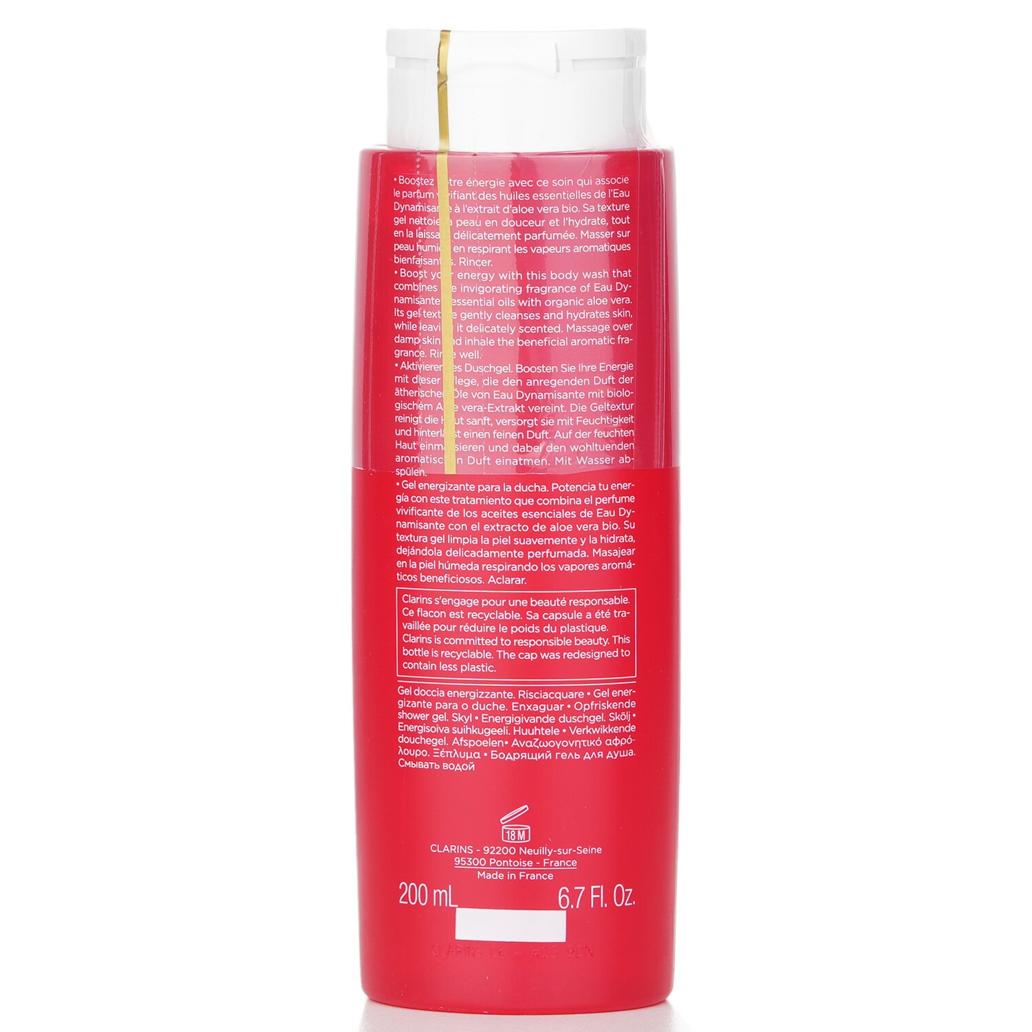 Clarins Eau Dynamisante Energizing Fresh Shower Gel 200ml/6.7oz