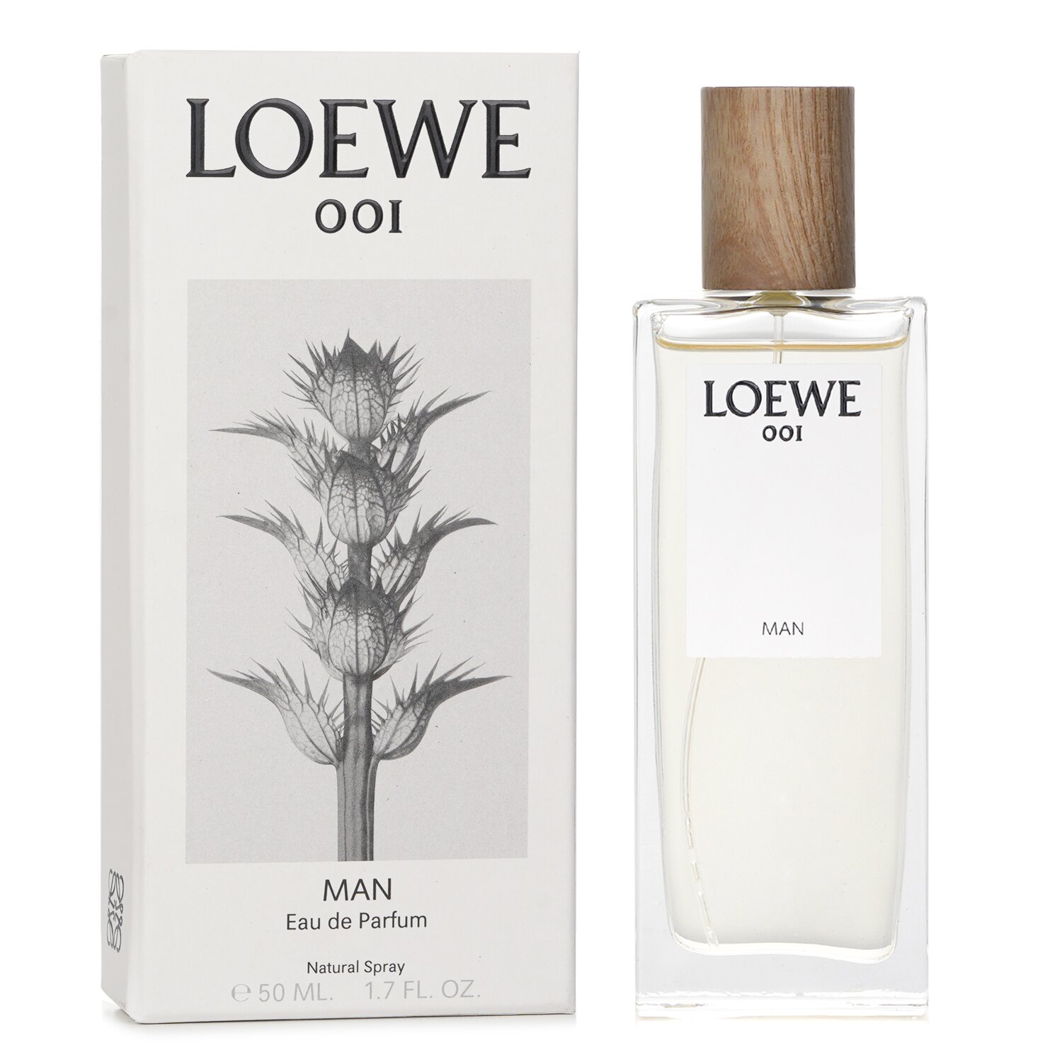 Loewe 001 Man Eau De Parfum Spray (Without Cellophane) 50ml/1.7oz