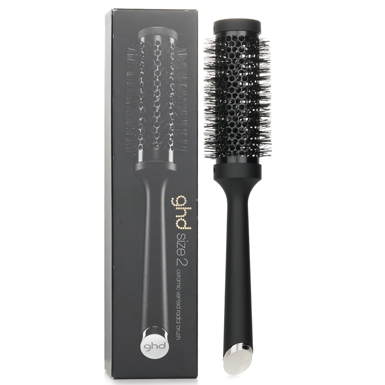 GHD Ceramic Vented Radial Brush Size 2 (35mm Barrel) Hair Brushes 1pc