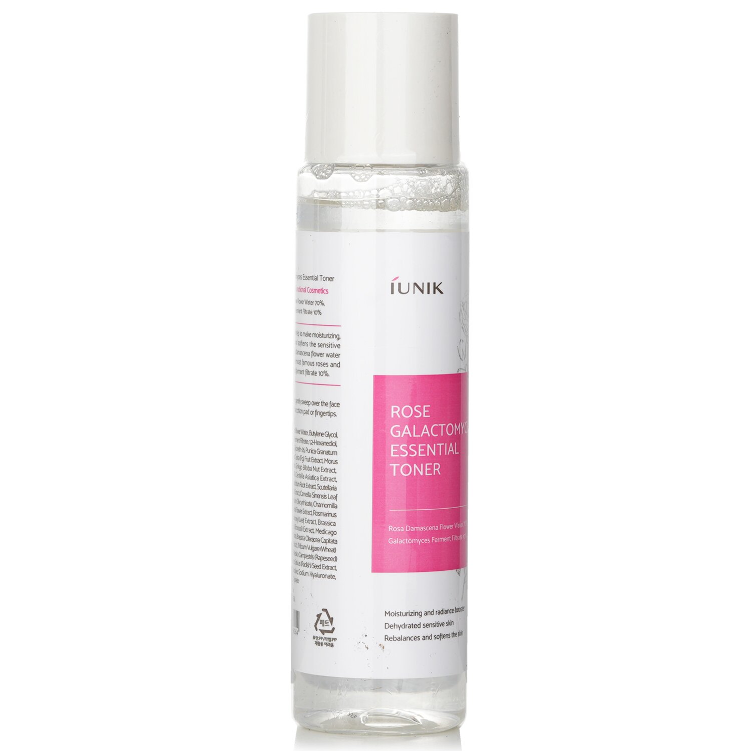 iUNIK Rose Galactomyces Essential Toner 200ml/6.76oz