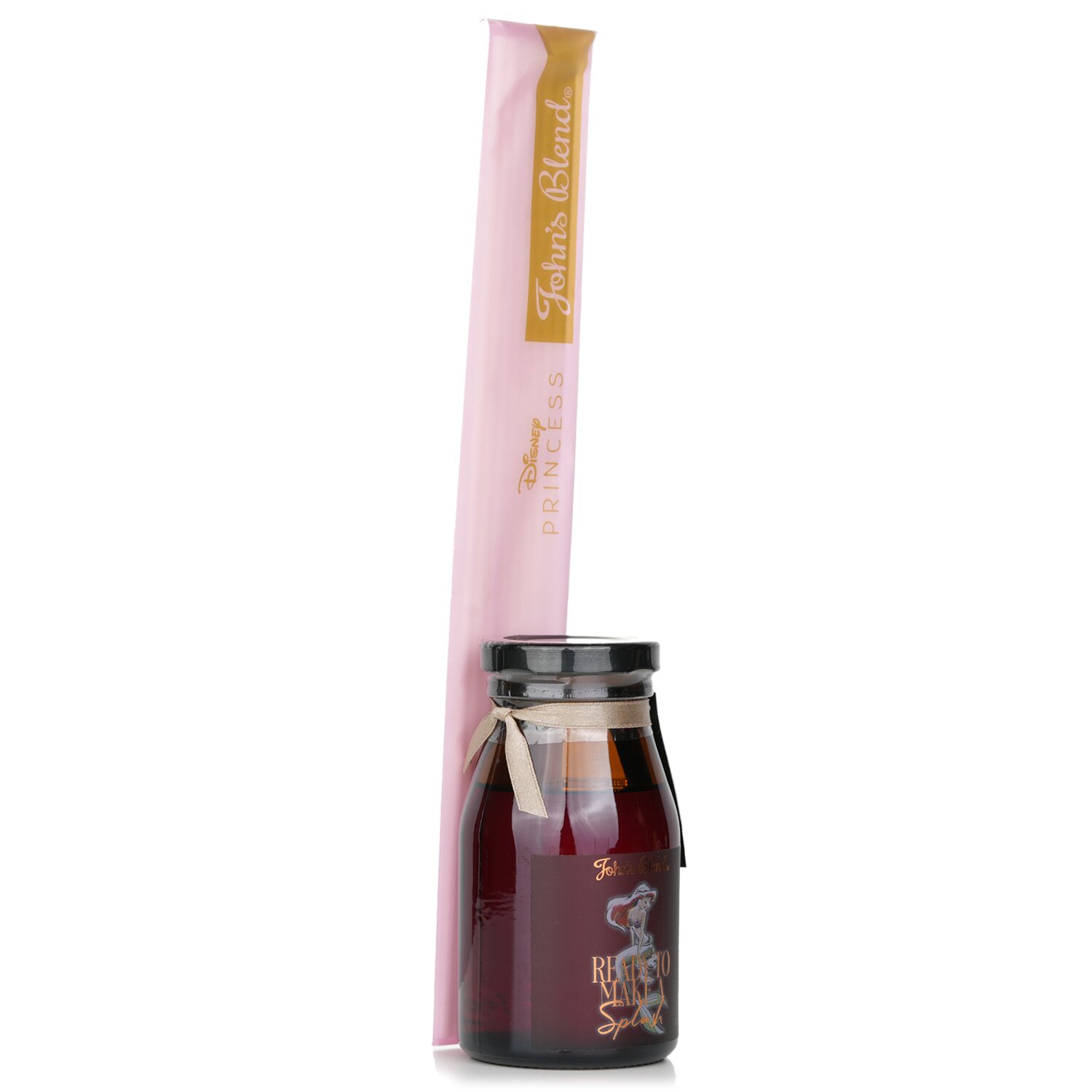 John's Blend Disney Princess Color Change Reed Diffuser - Ready To Make A Splash (Ariel) 140ml