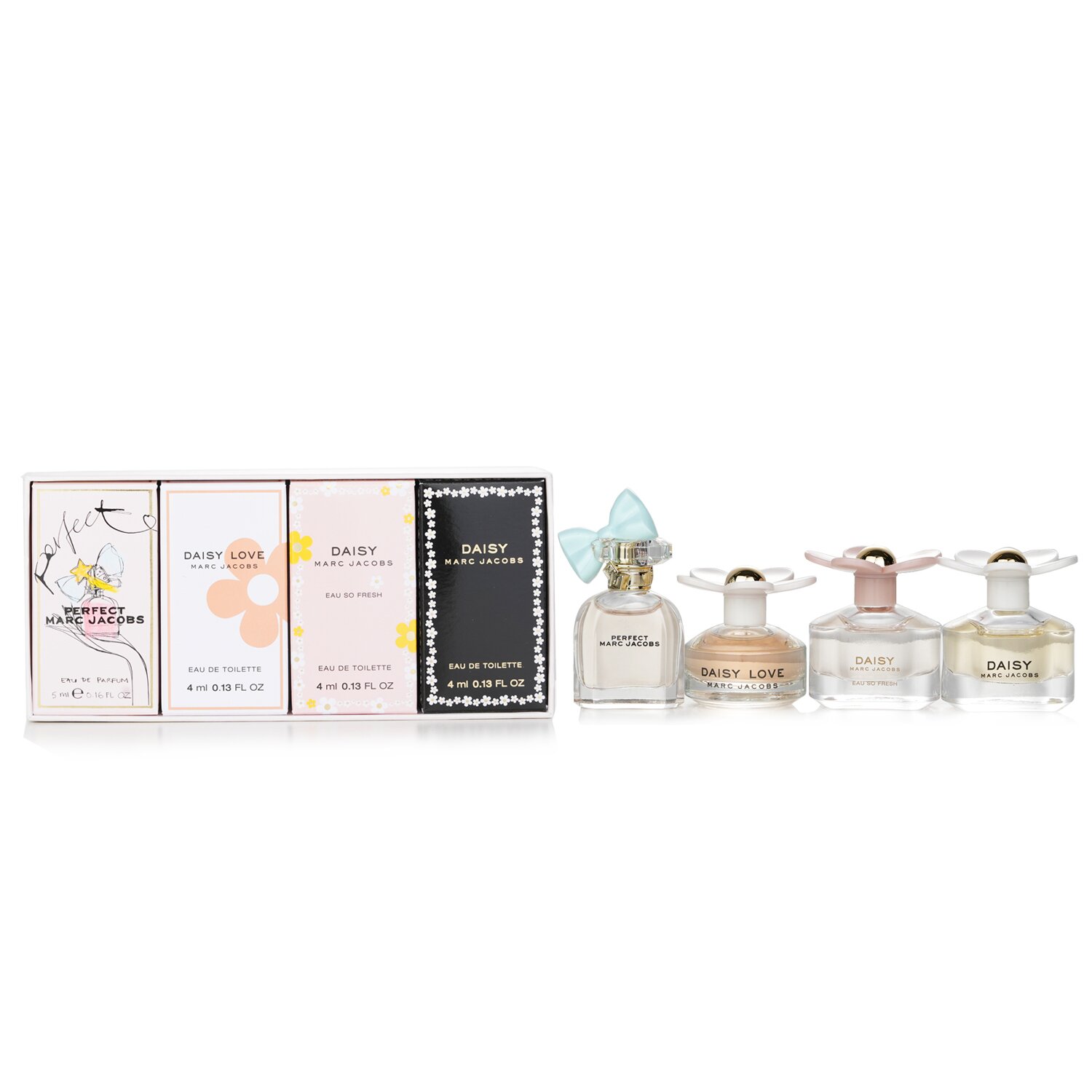 Marc Jacobs Miniature Coffret: 4pcs