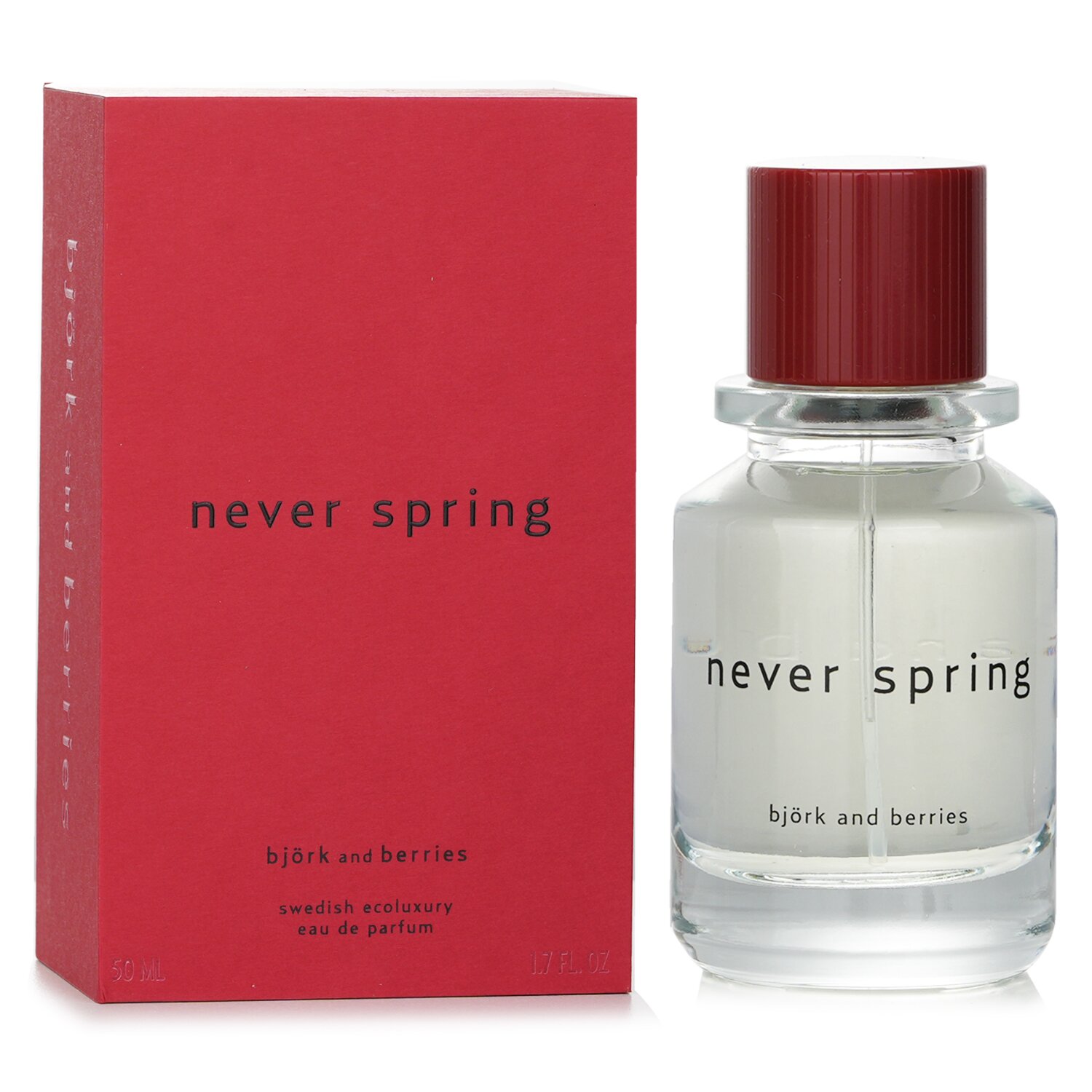 Bjork & Berries Never Spring Eau De Parfum Spray 50ml/1.7oz