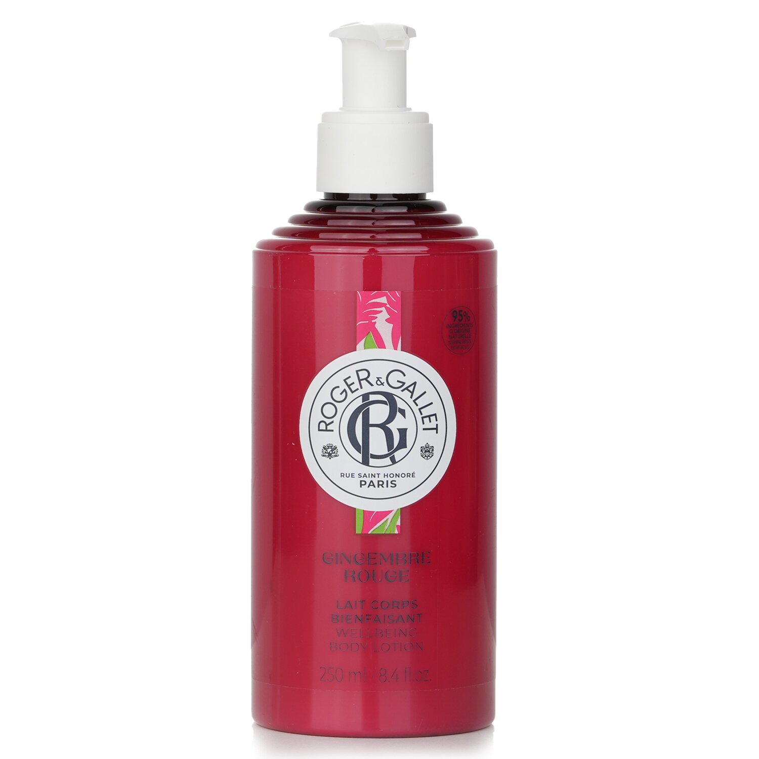 Roger & Gallet Red Ginger Wellbeing Body Lotion 250ml/8.4oz