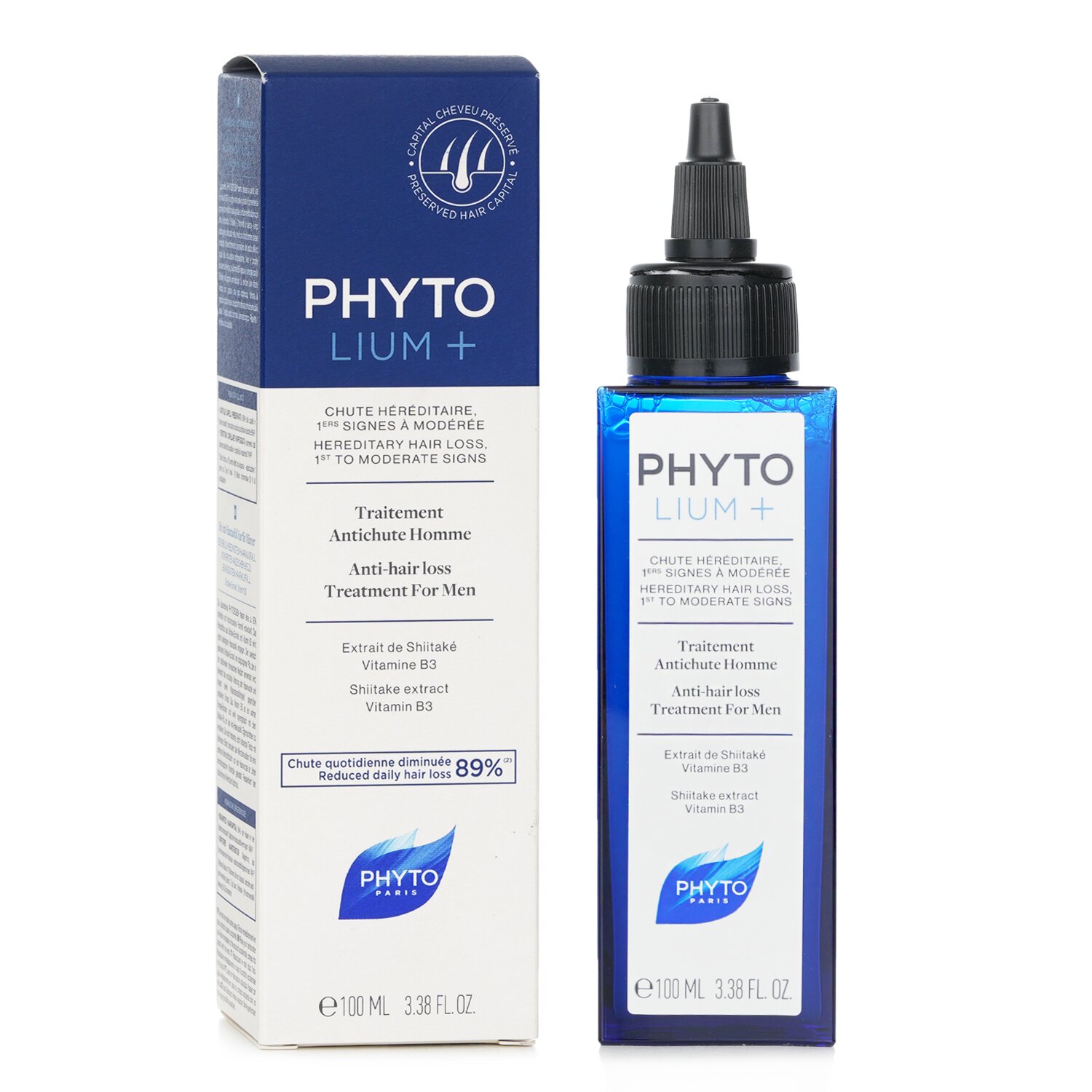 Phyto 髮朵  PhytoLium+ 防脫髮護理液 (男士用) 100ml/3.38oz